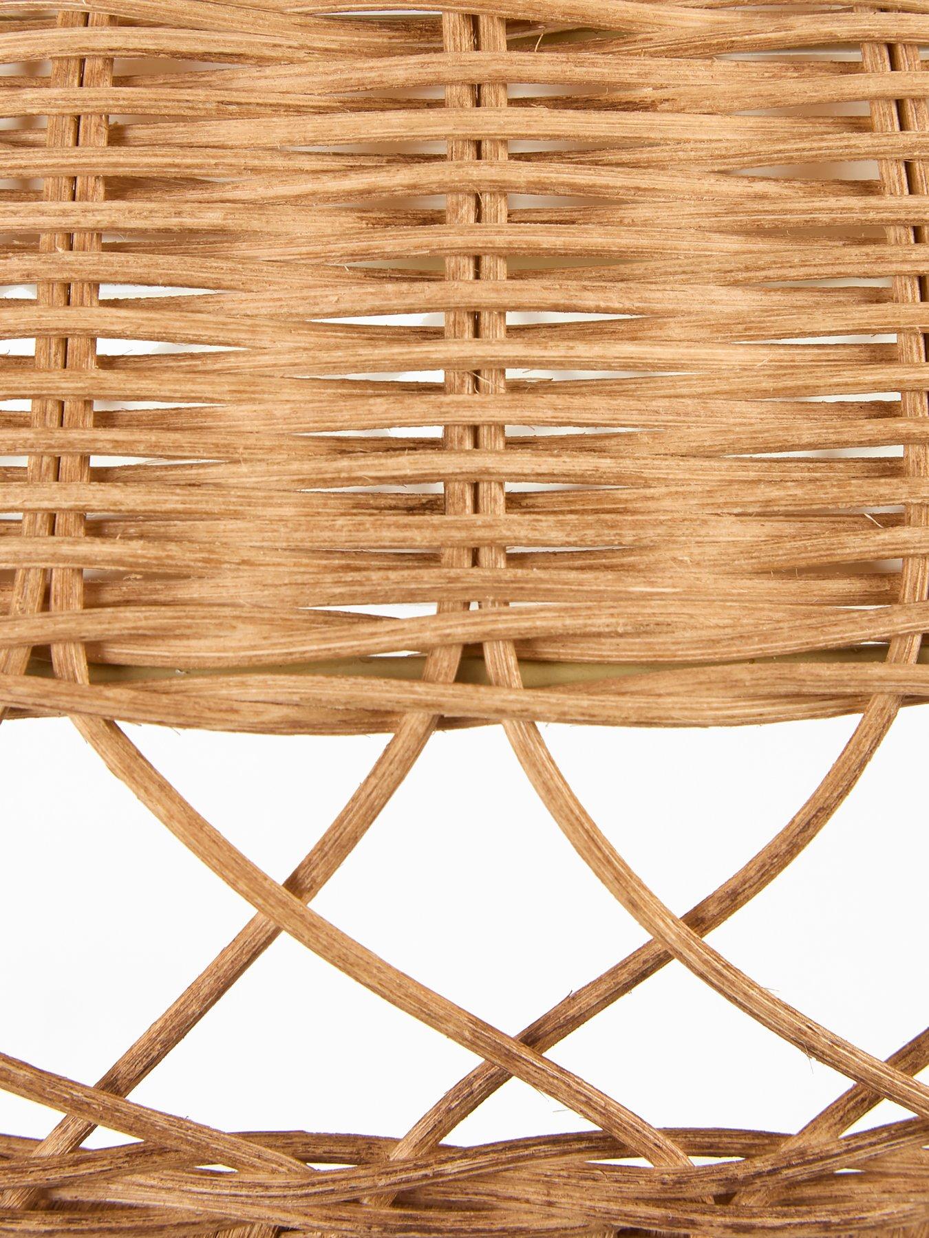 Image 3 of 6 of Michelle Keegan Home MK Arched Rattan Floor Lamp