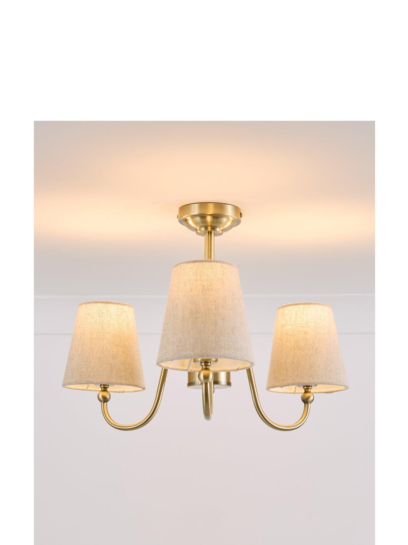  image of the-very-collection-heritage-3-light-semi-flush