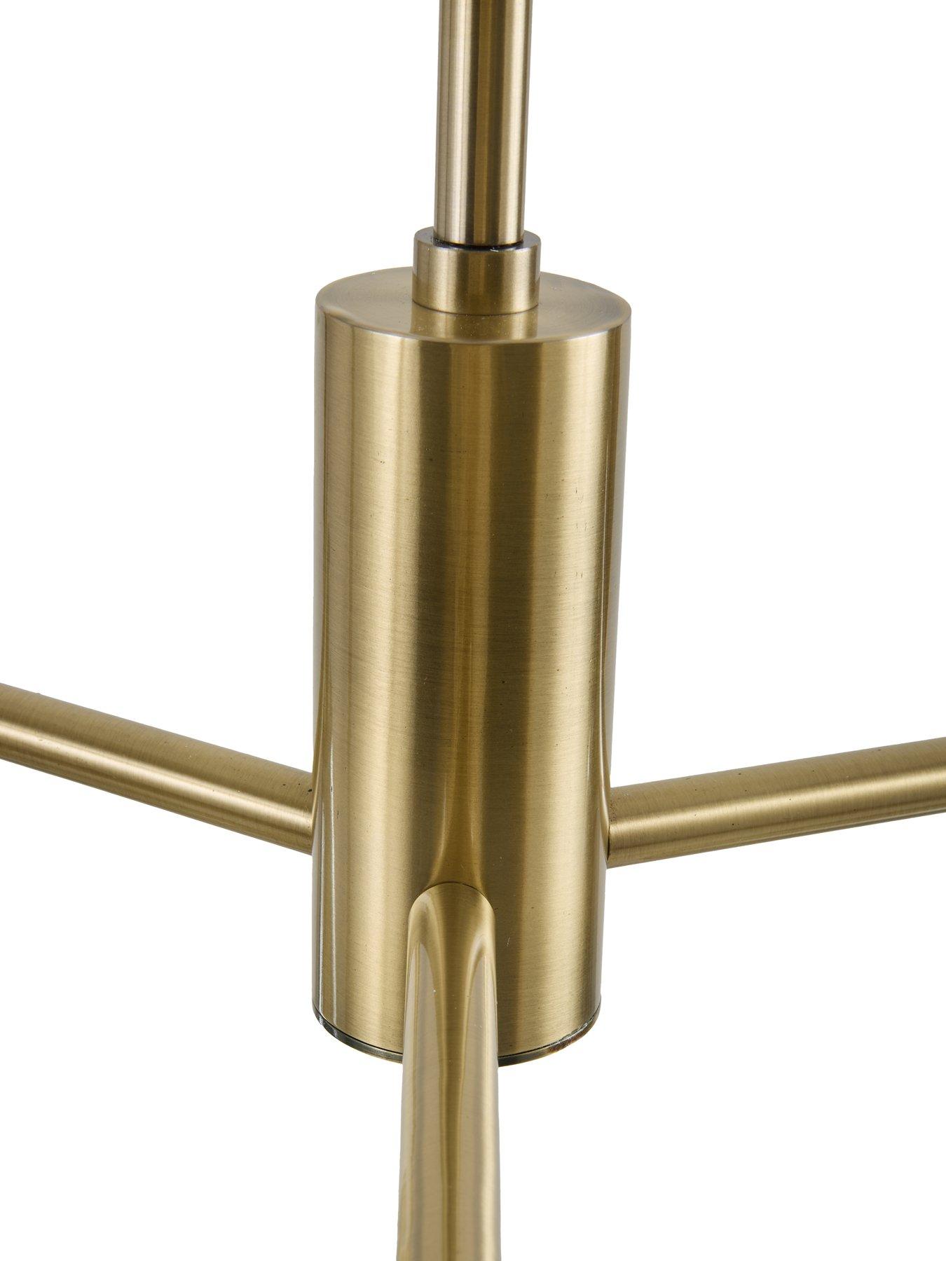 Image 4 of 5 of Very Home 3 Light Pendant with Smoked Tapered Shades