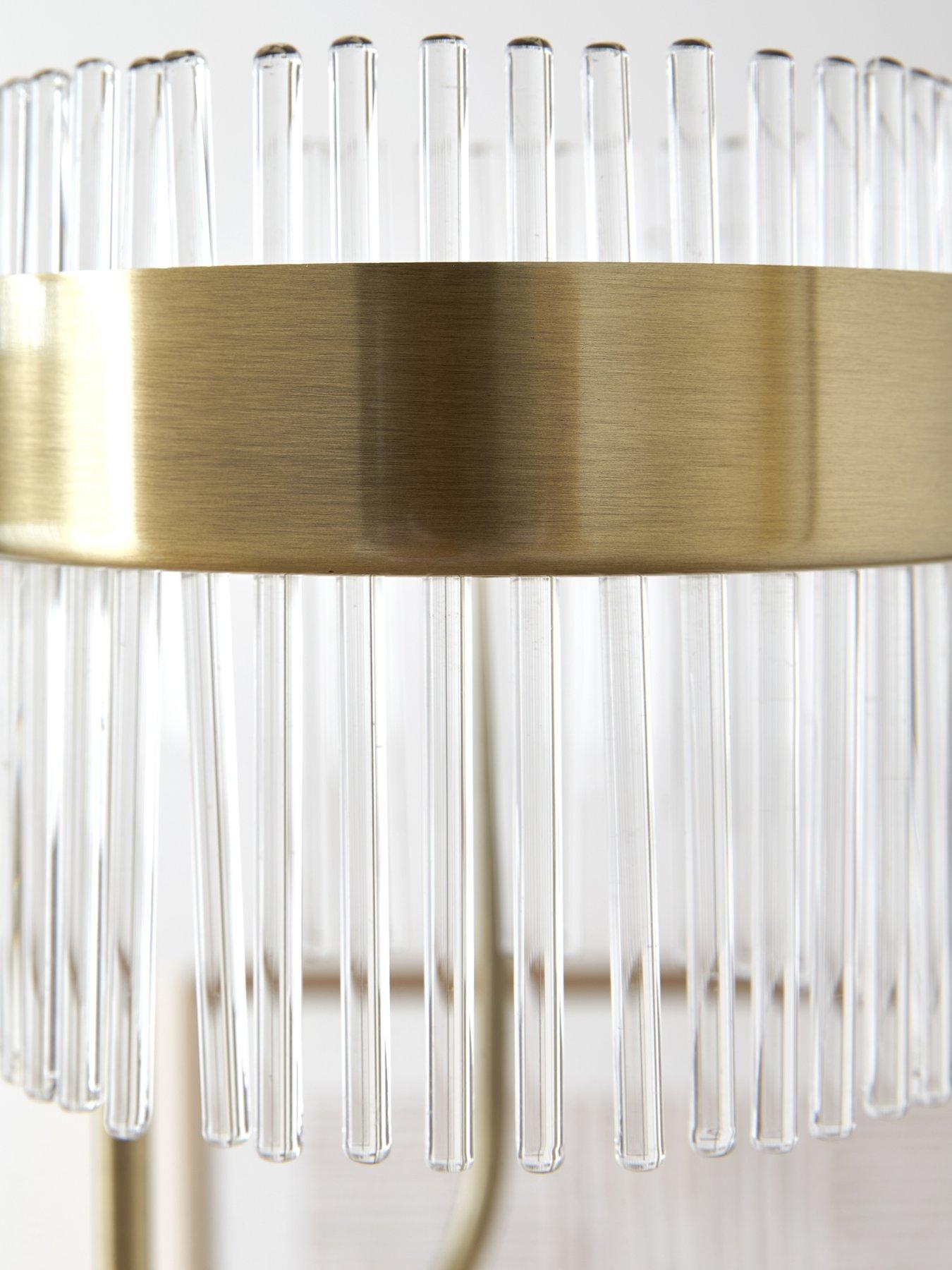 Image 3 of 5 of The Very Collection 5 Light Pendant with Ribbed Glass