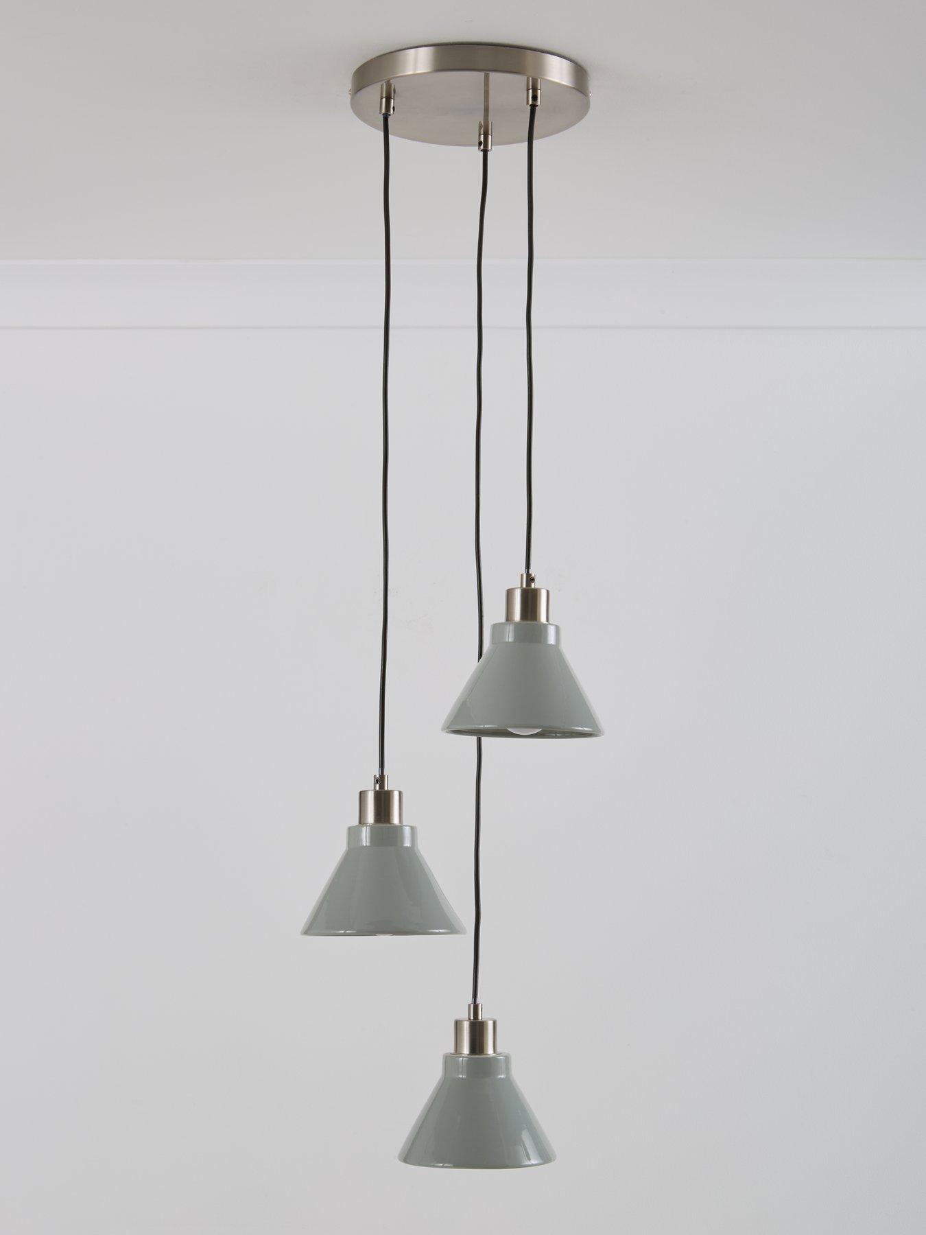 Image 1 of 5 of Very Home 3 Light Ceramic Cluster