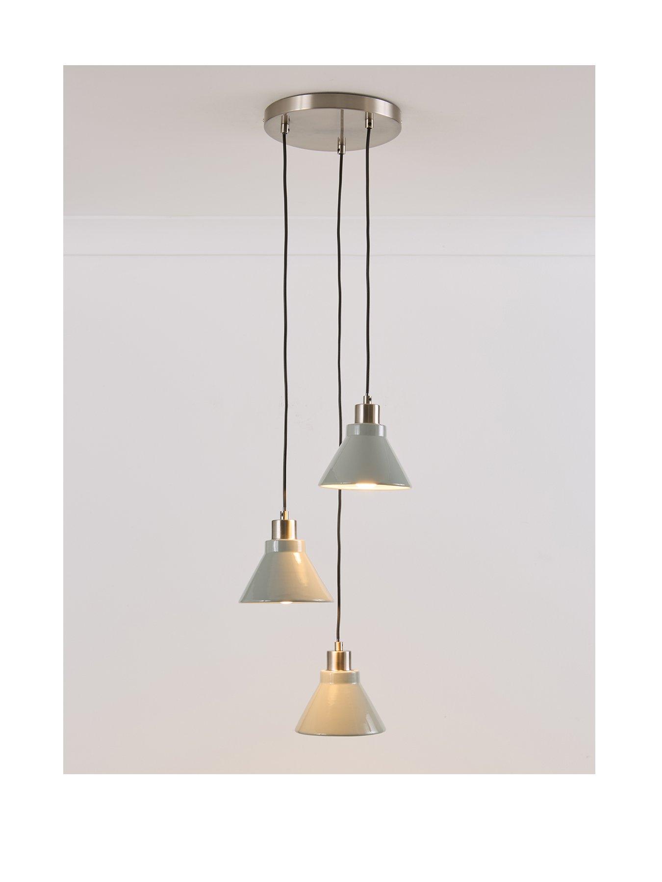  image of the-very-collection-3-light-ceramic-cluster-ceiling-light