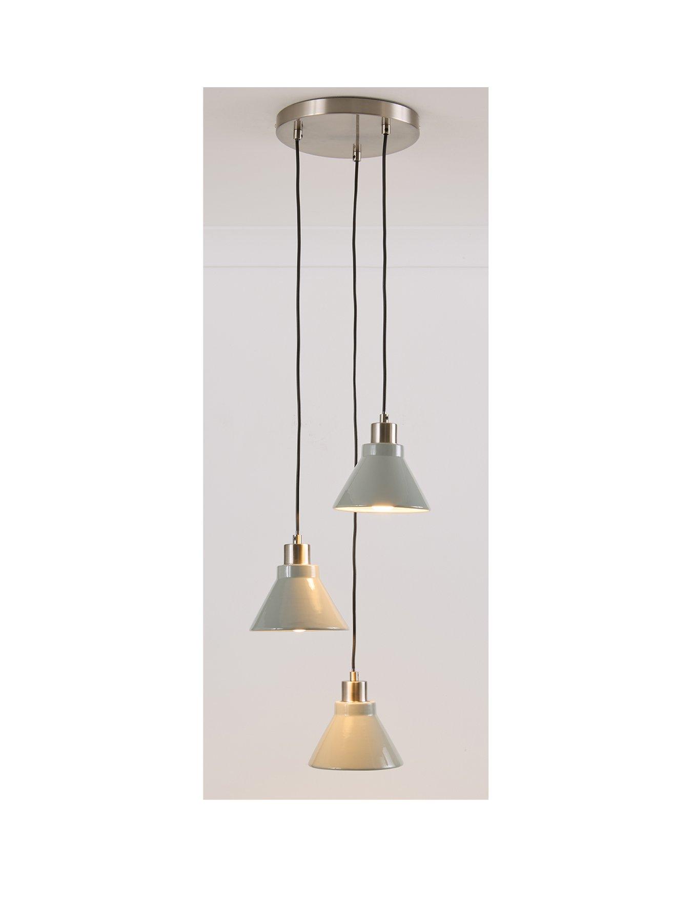 Image 2 of 5 of Very Home 3 Light Ceramic Cluster