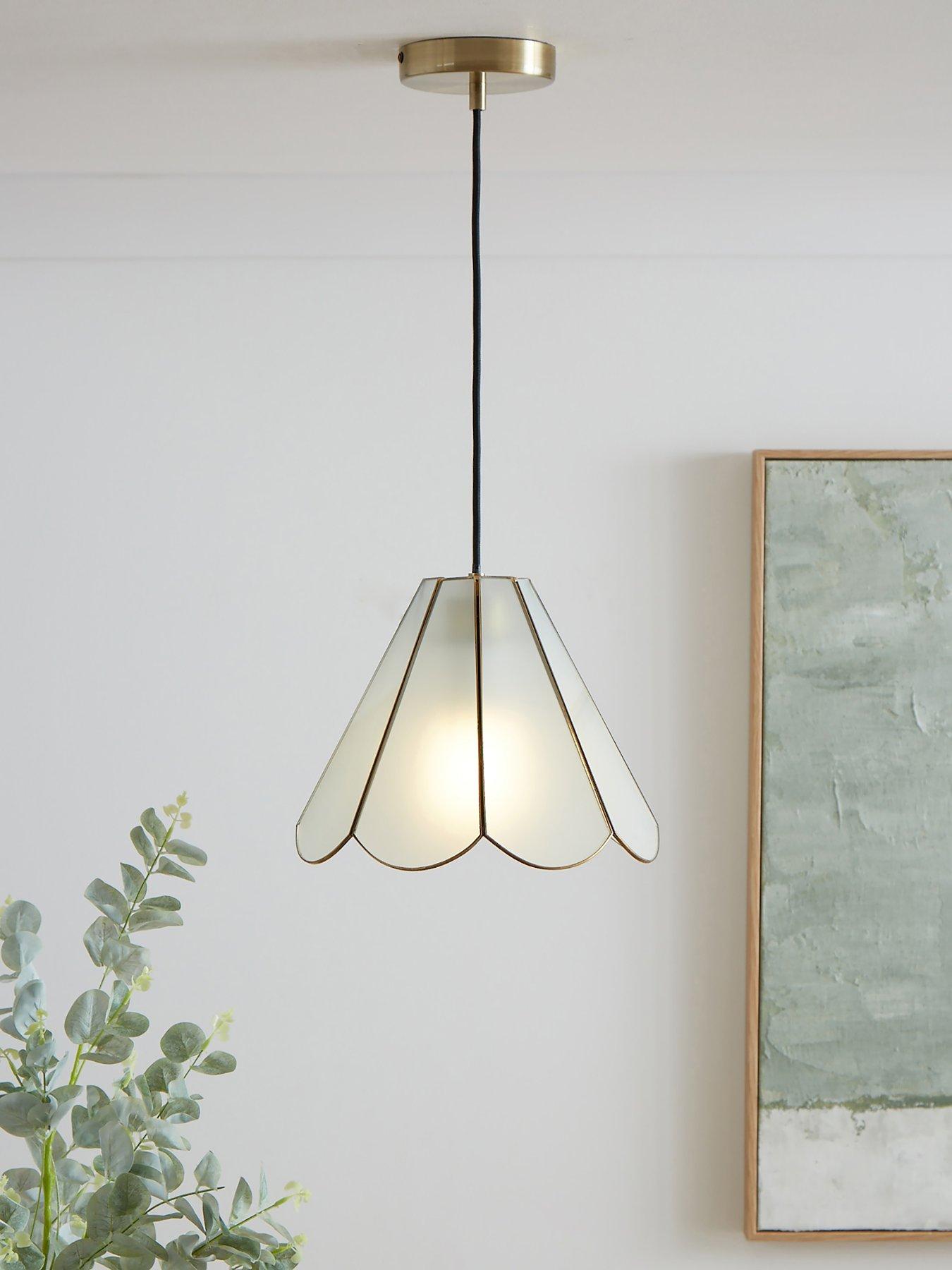 undefined Capiz Pendant