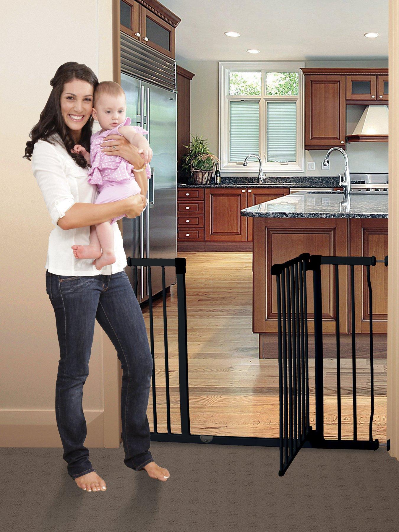 undefined Liberty Safety Gate. - Black (76-81cm)