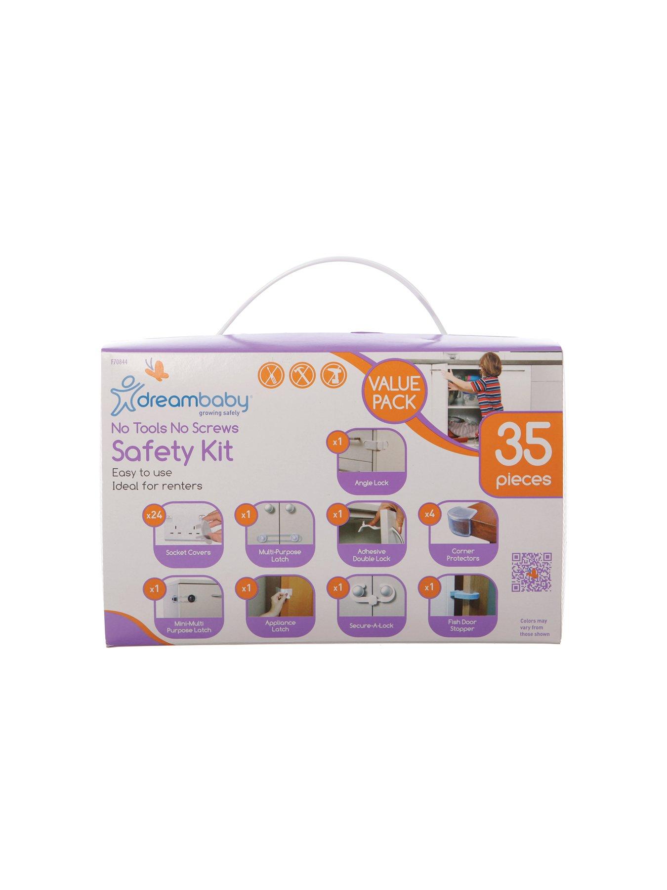 Dreambaby No Screws No Tools Safety Kit 35pc Set