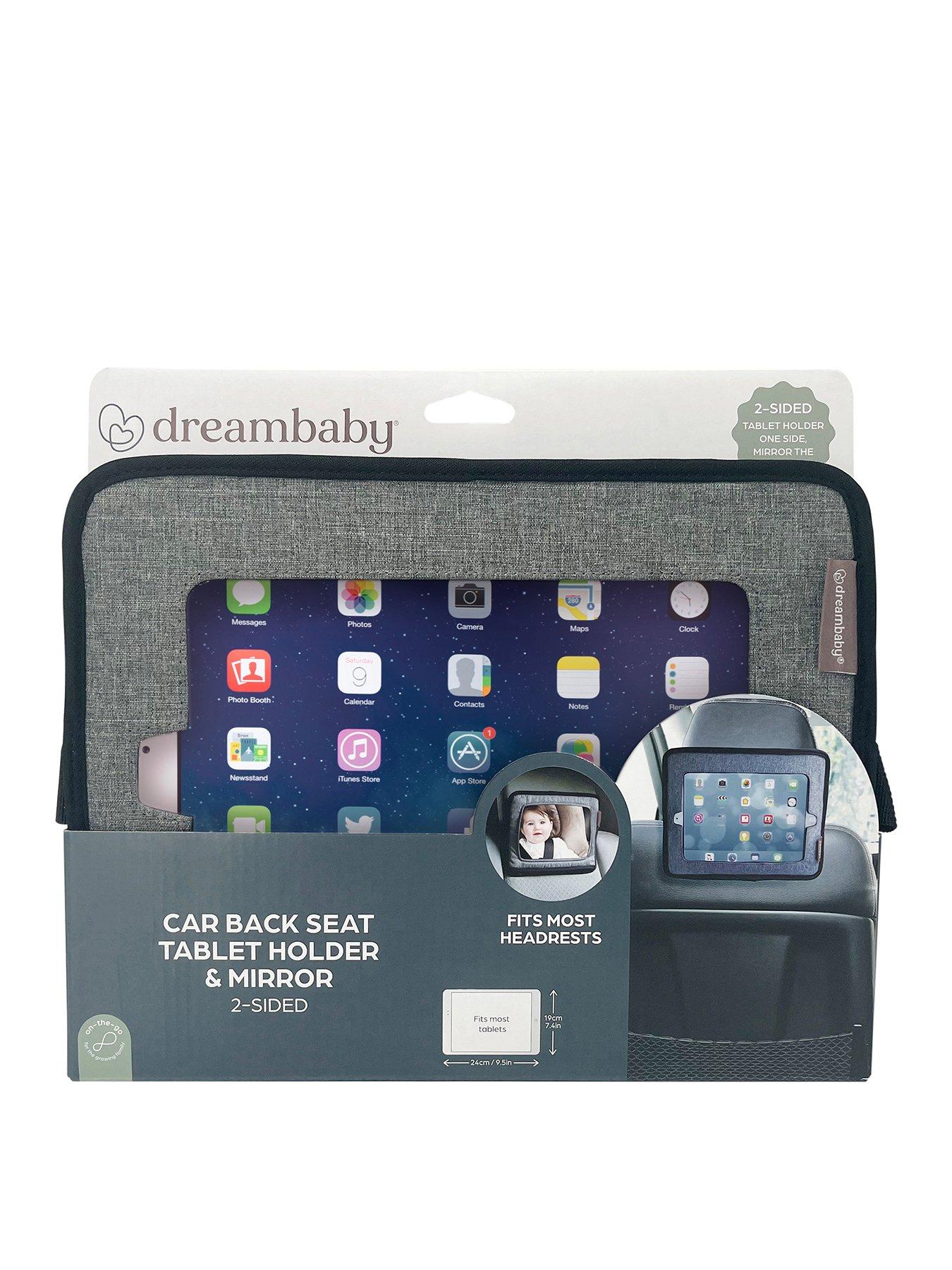  image of dreambaby-backseat-mirror-with-tablet-holder-grey