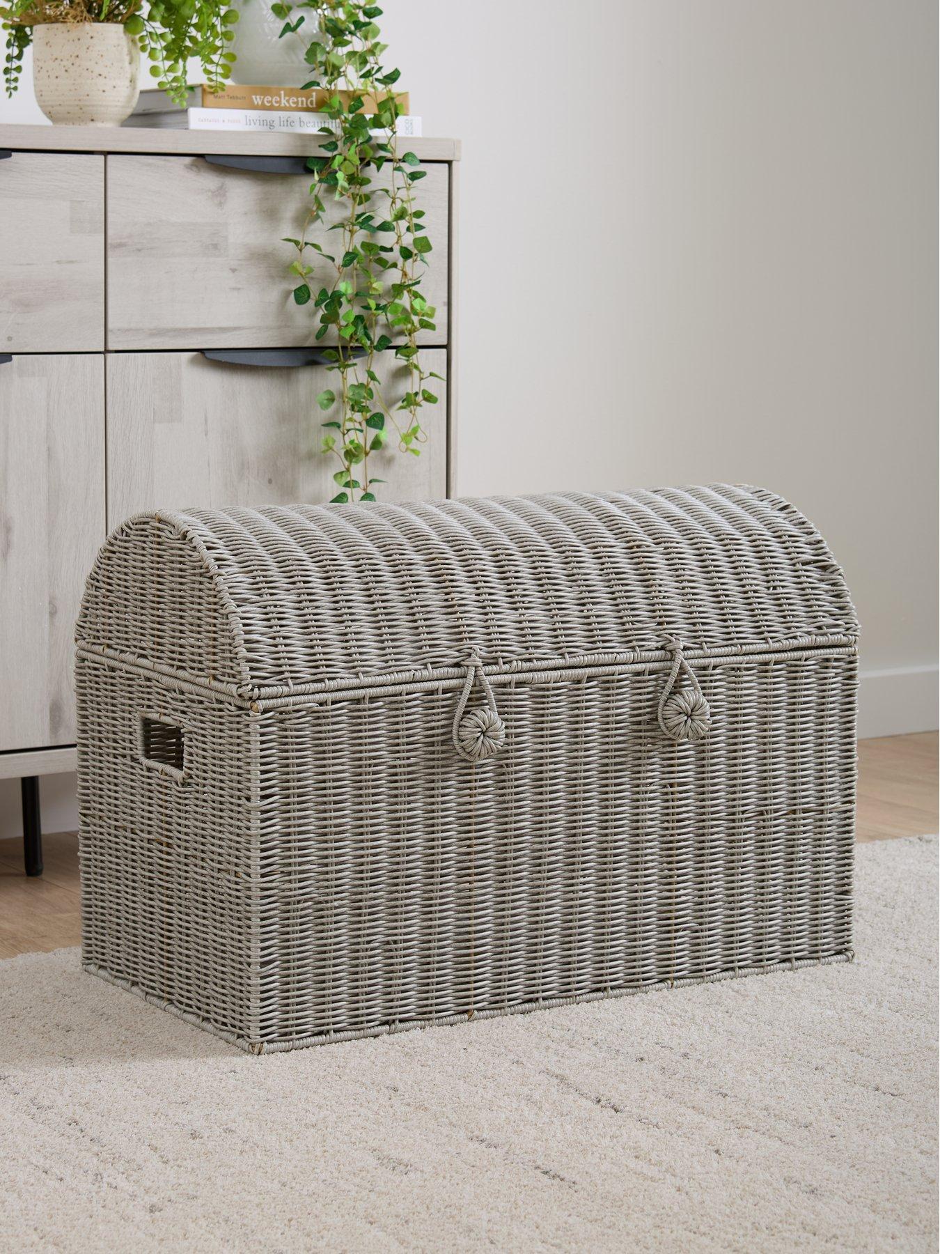 The Very Collection Medium Poly Rattan Storage Chest