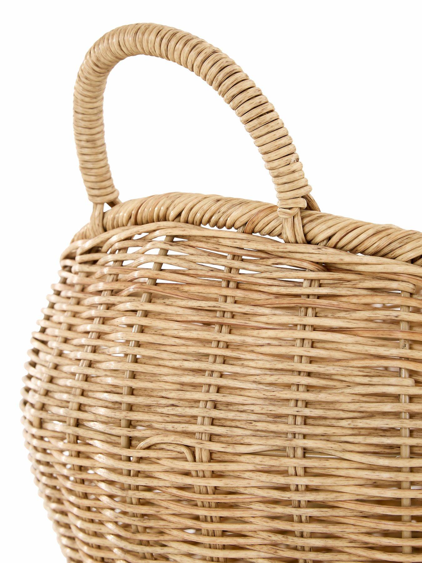 Image 5 of 6 of The Very Collection Concave Basket with Handles 50cm