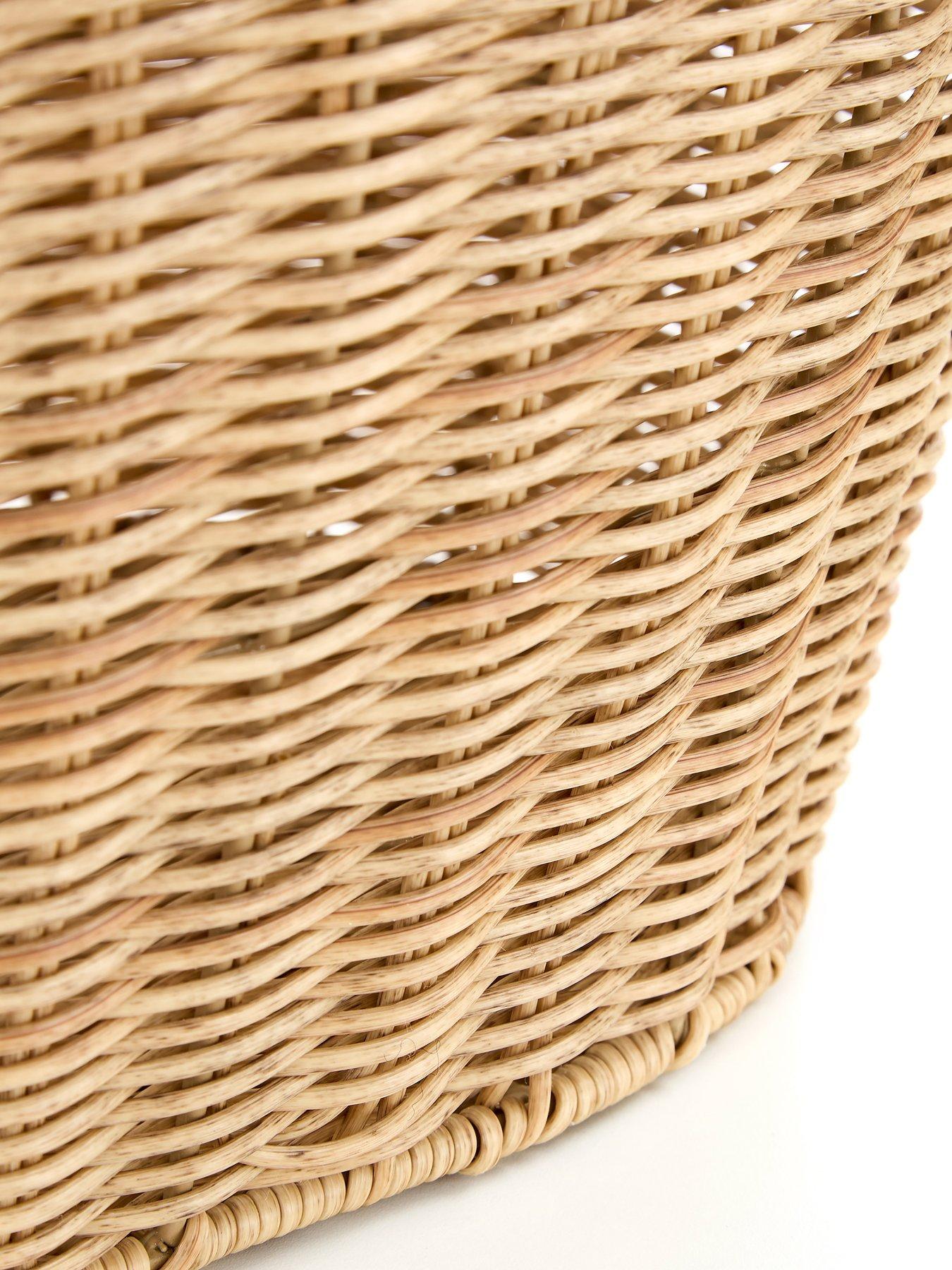 Image 6 of 6 of The Very Collection Concave Basket with Handles 50cm