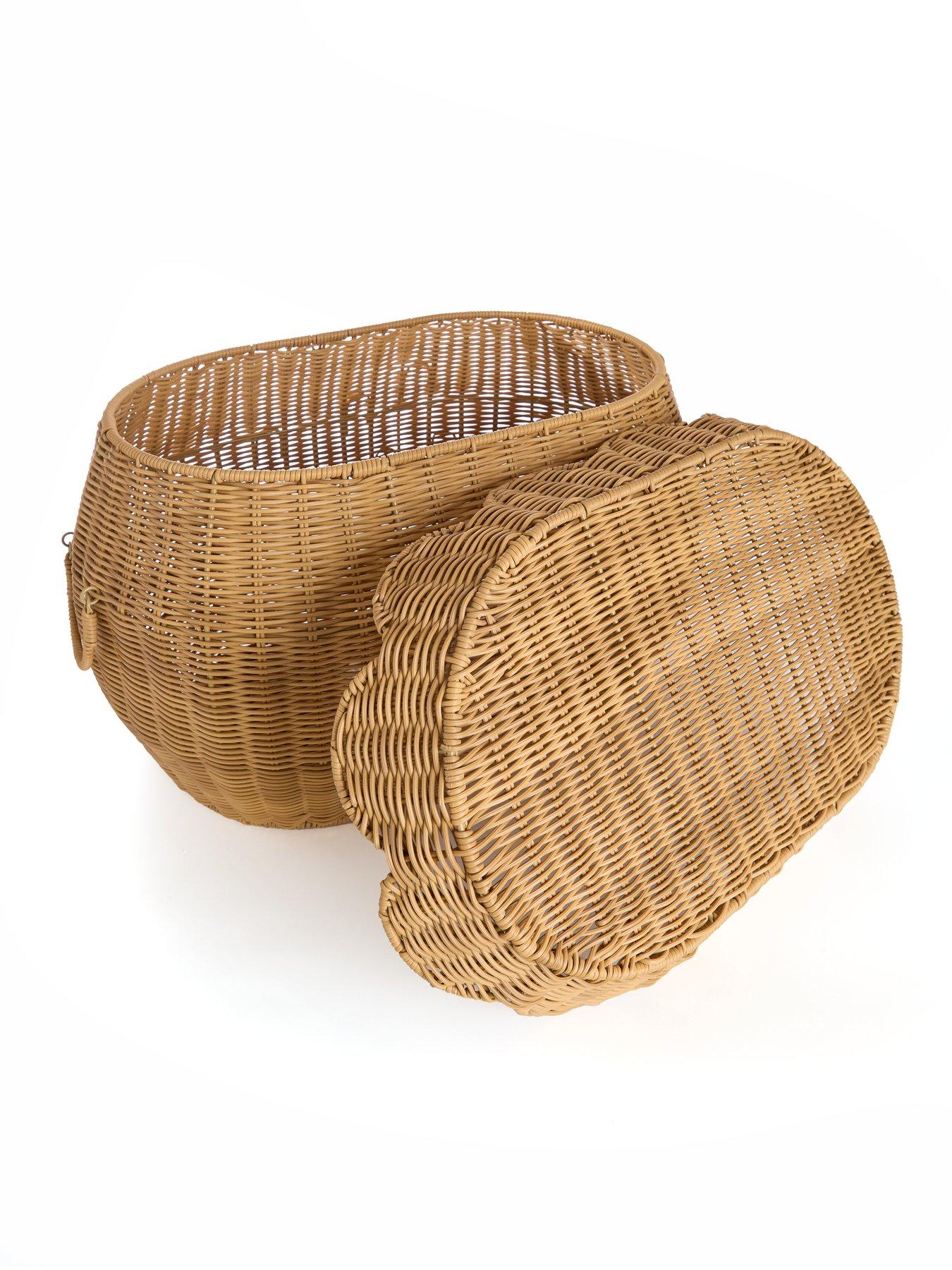 Image 5 of 7 of The Very Collection Large Scallop Sotrage Basket 60x40x36cm