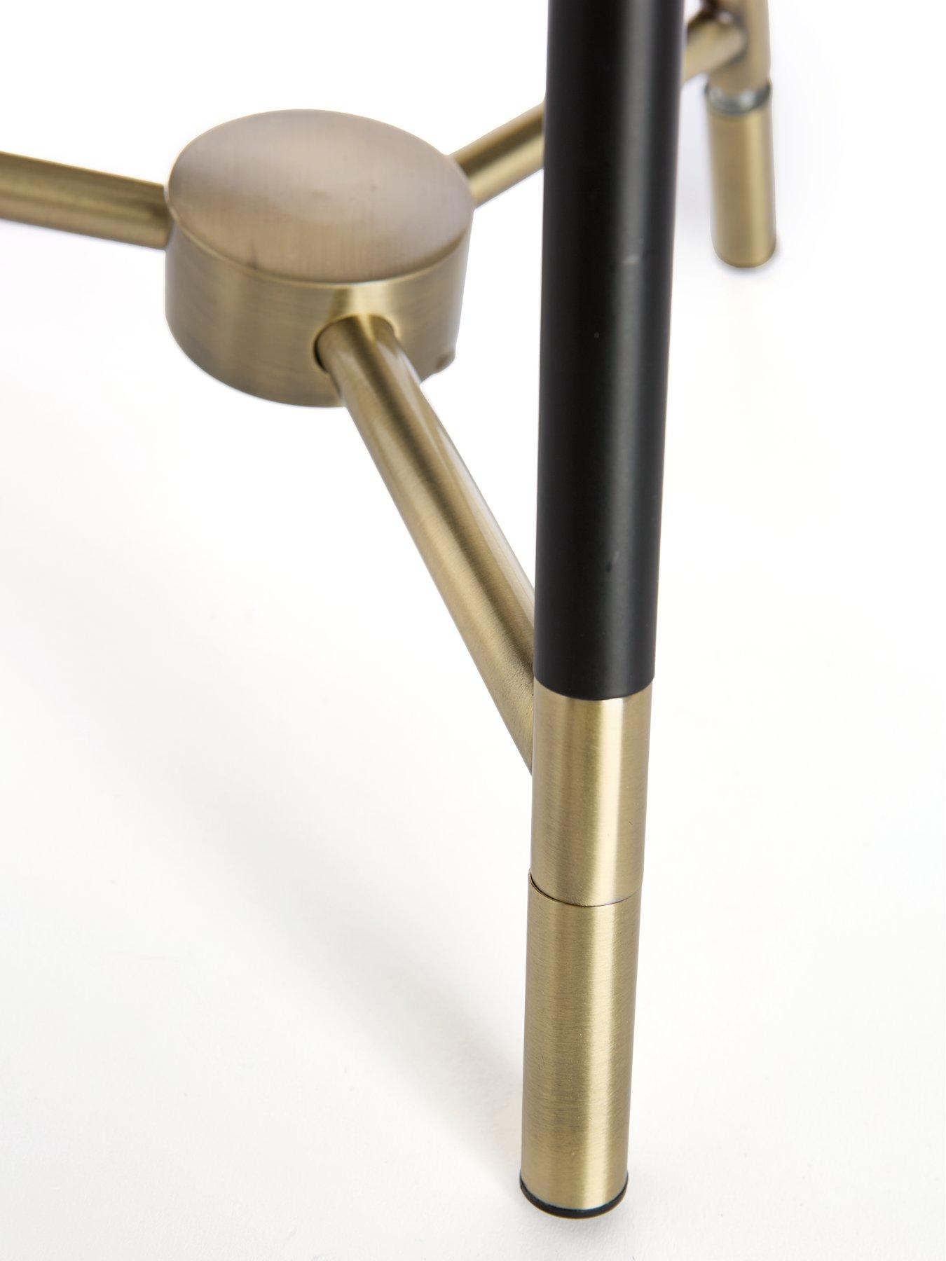 Image 5 of 7 of Very Home Two Tone Tripod Table Lamp