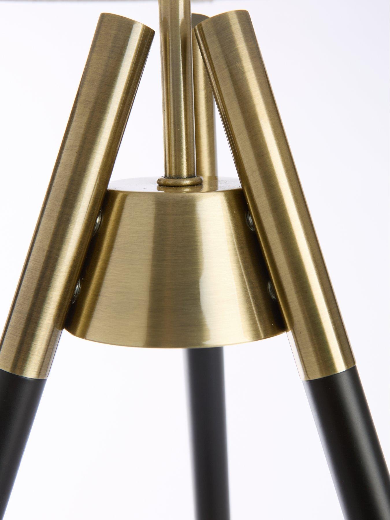 Image 6 of 7 of Very Home Two Tone Tripod Table Lamp