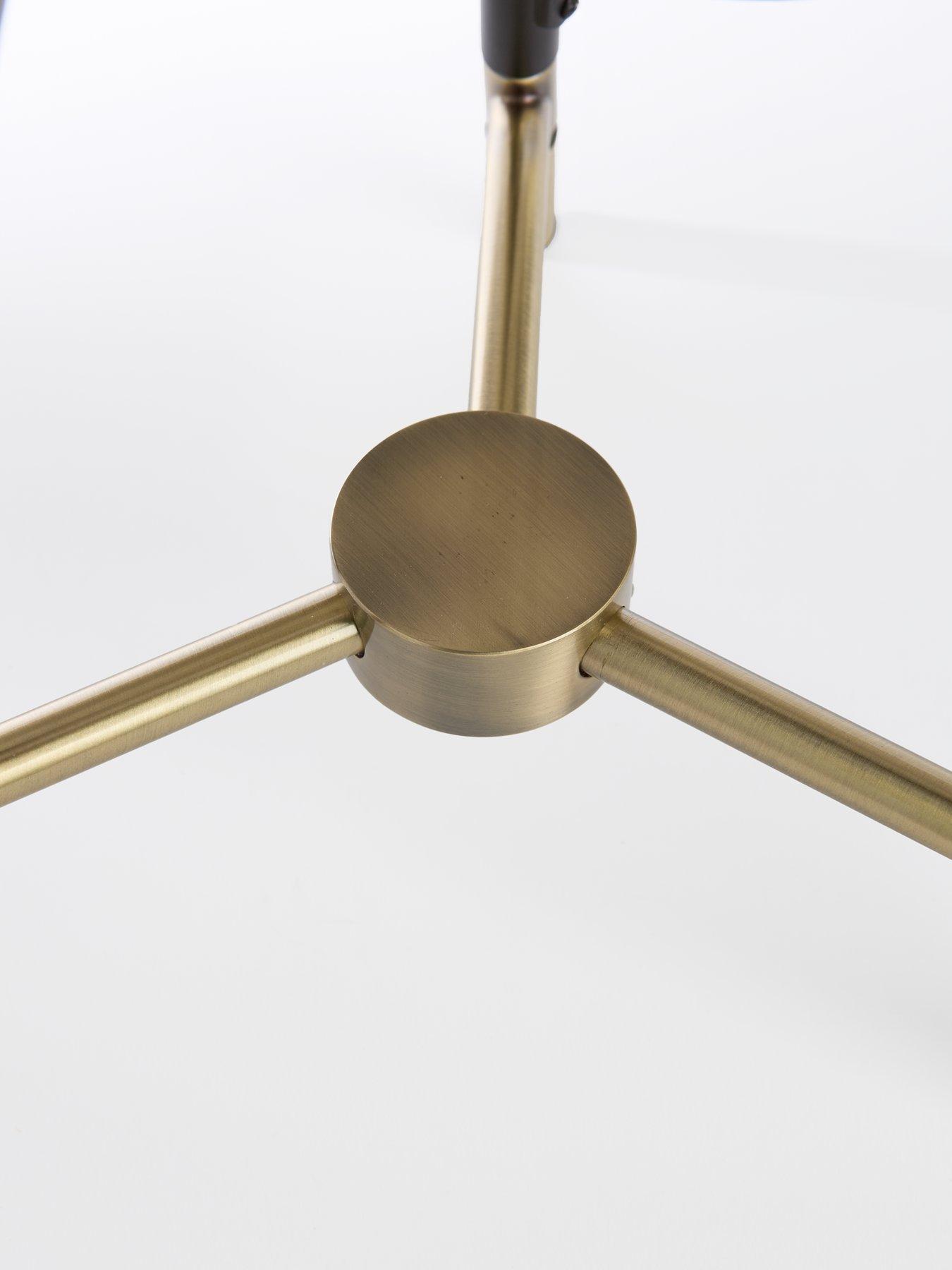 Image 7 of 7 of Very Home Two Tone Tripod Table Lamp