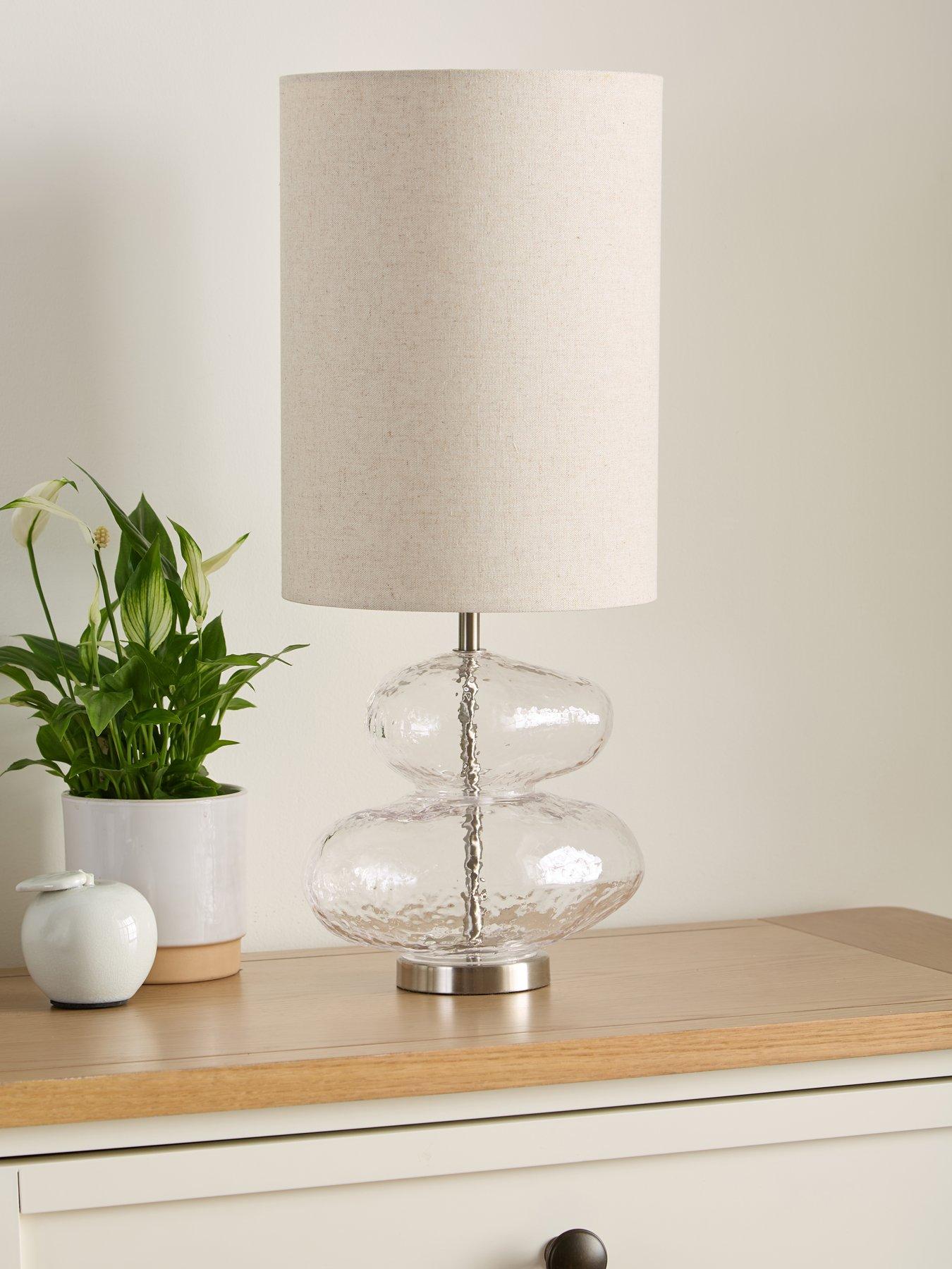 The Very Collection Glass Table Lamp