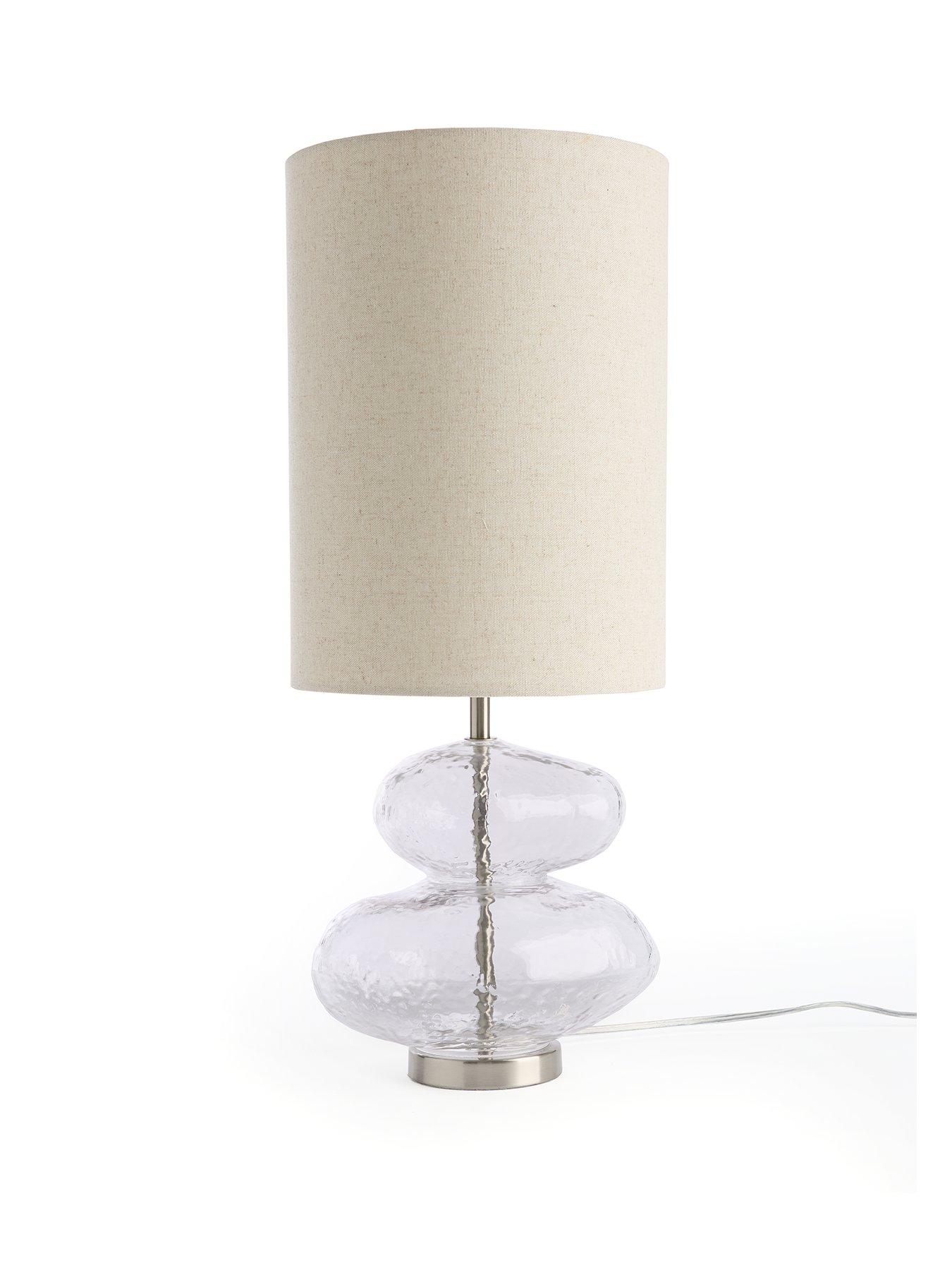 stillFront image of the-very-collection-glass-table-lamp