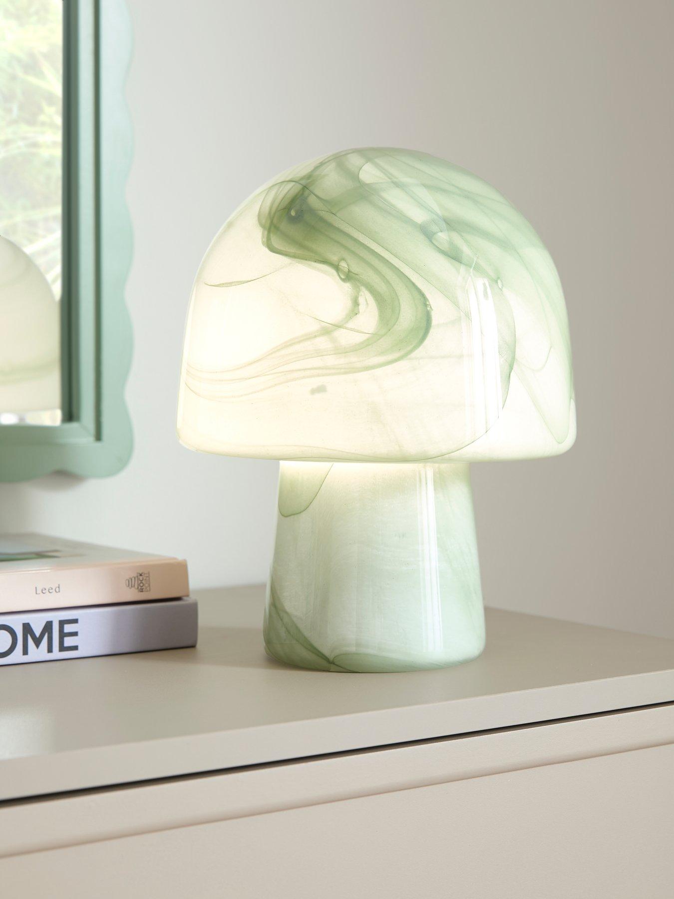 Image 1 of 5 of The Very Collection Mushroom Swirl Table Lamp