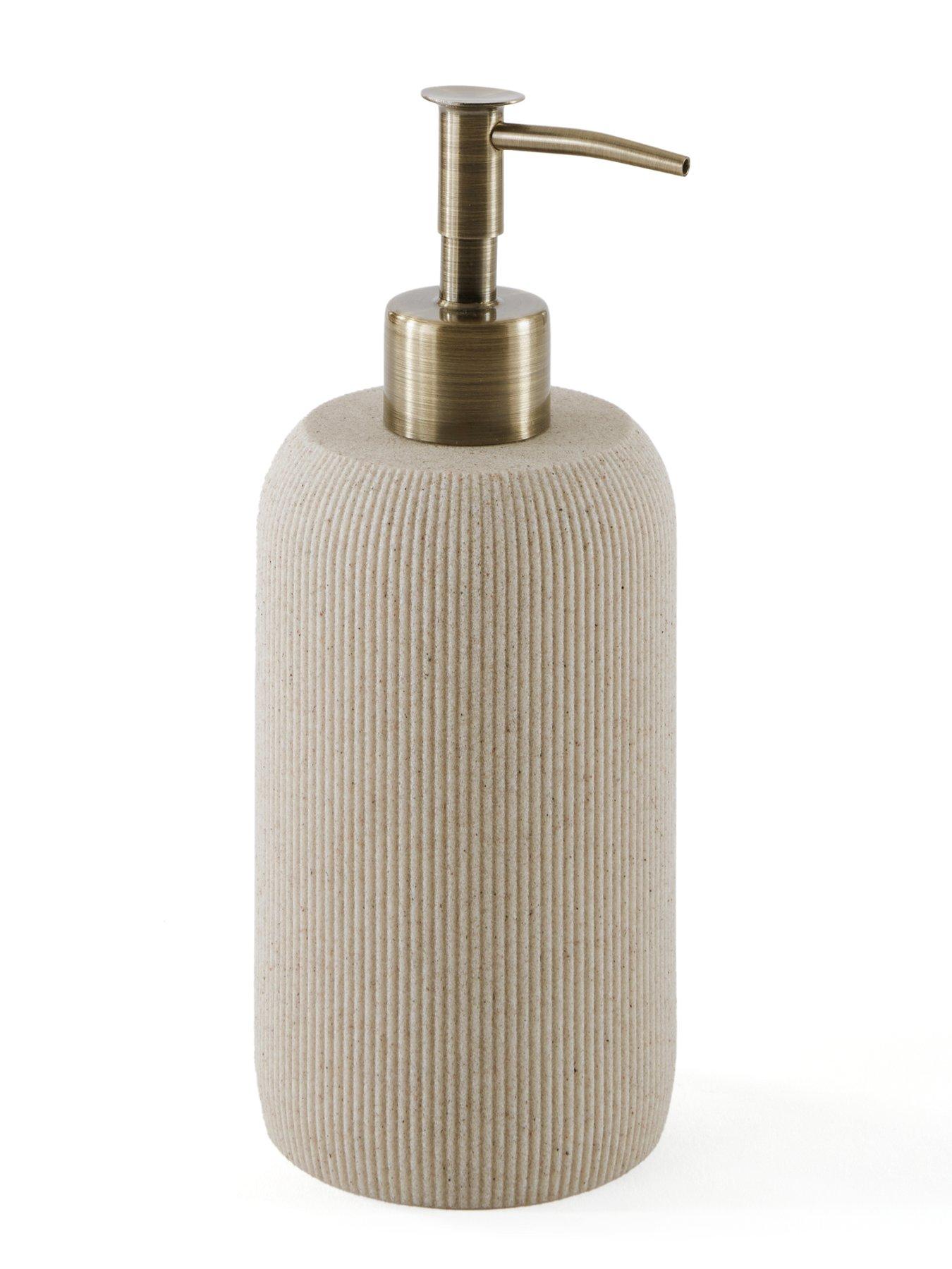 Image 3 of 5 of Michelle Keegan Home 3 Piece Ribbed Bathroom Set