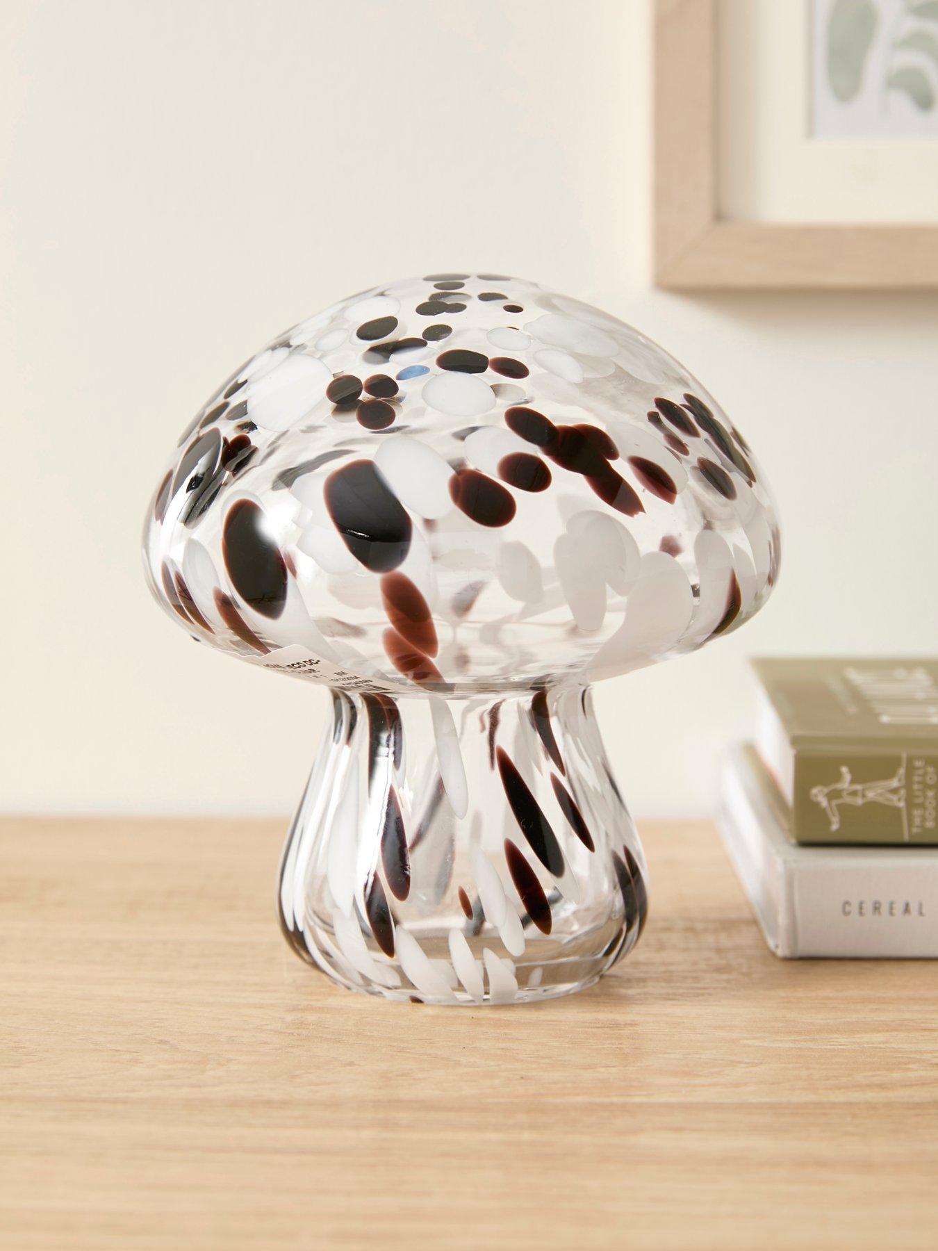 undefined Confetti Glass Mushroom