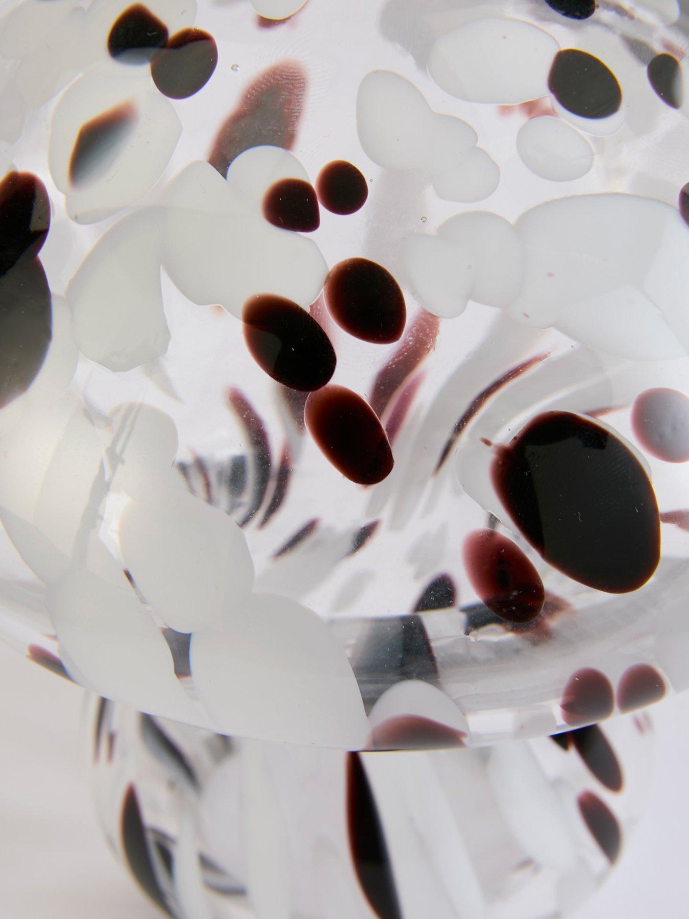 Image 4 of 4 of Very Home Confetti Glass Mushroom