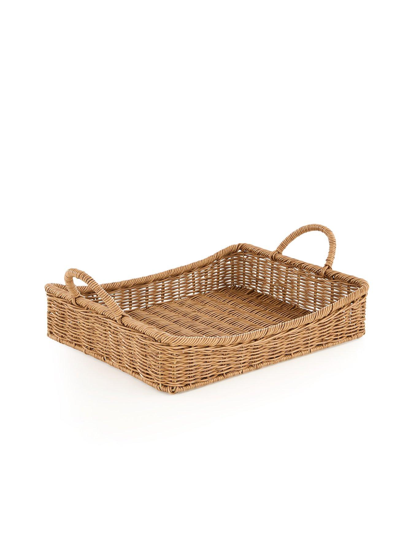 Image 3 of 6 of The Very Collection Concave Tray with Handles 46cm
