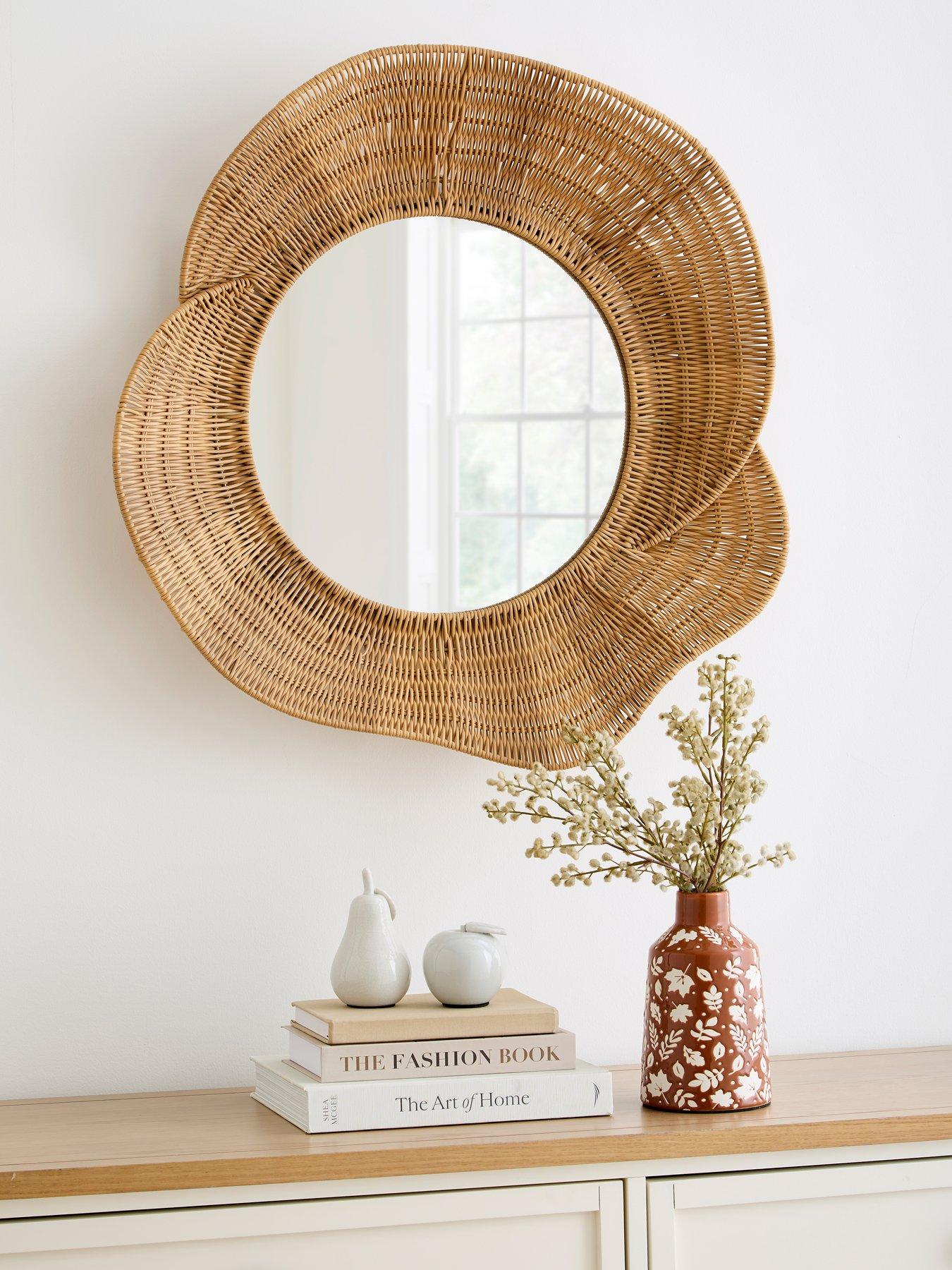 undefined Abstract Wall Mirror 70cm