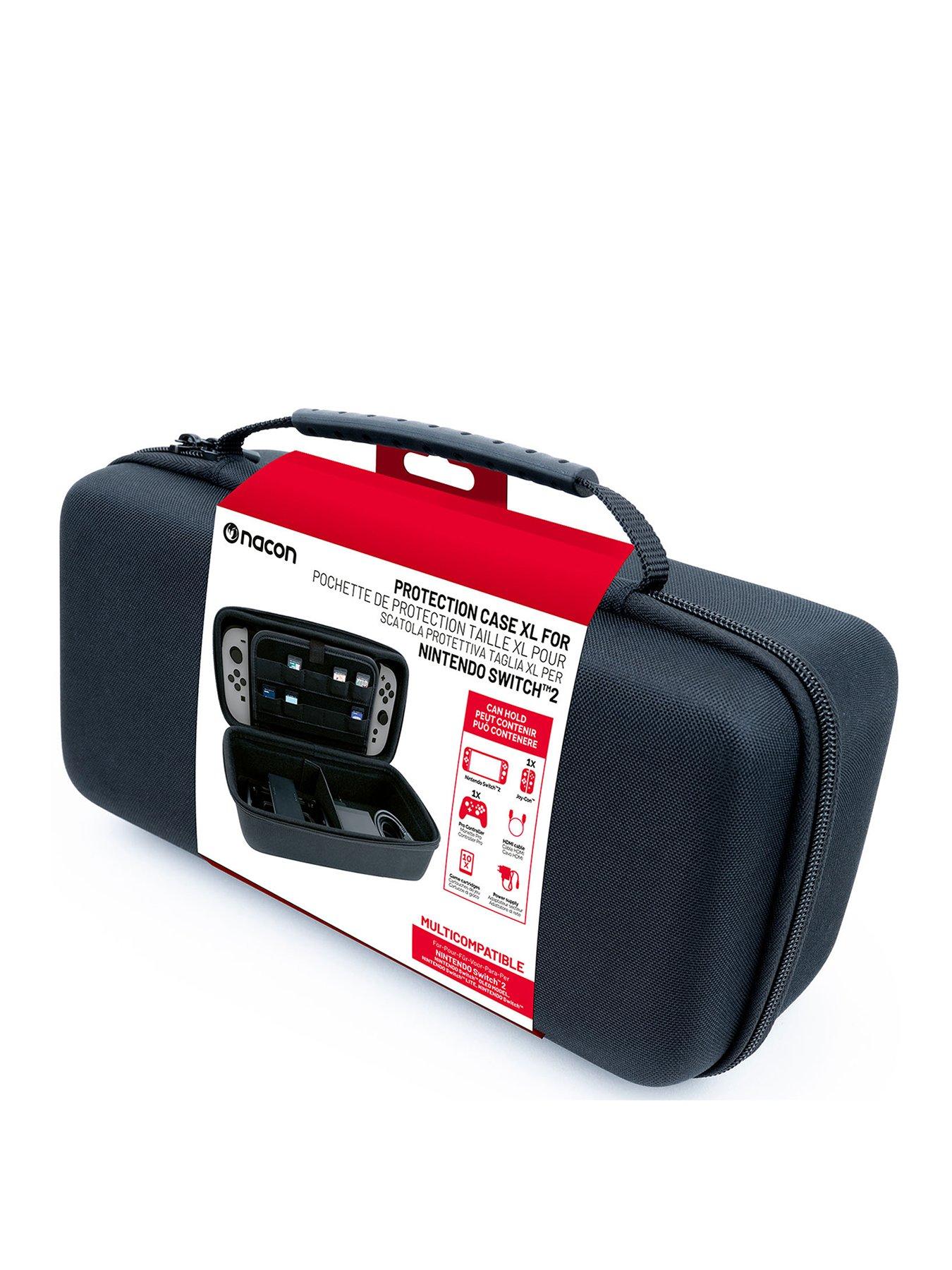 Nacon Black Hard Case Pouch Switch 2 XL