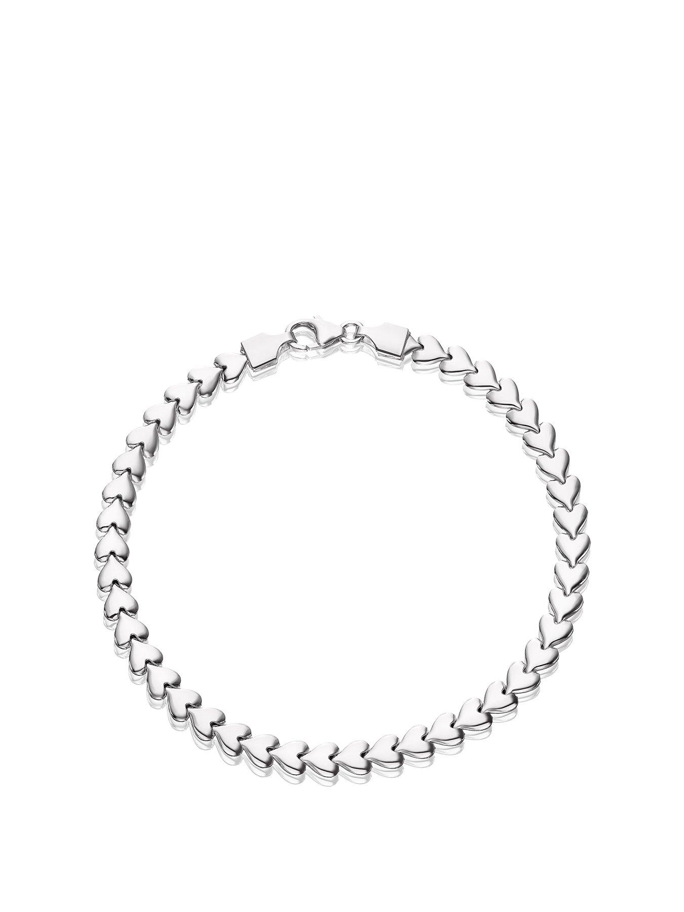 ernest-jones-sterling-silver-bracelet-heart-charm-7-bracelet