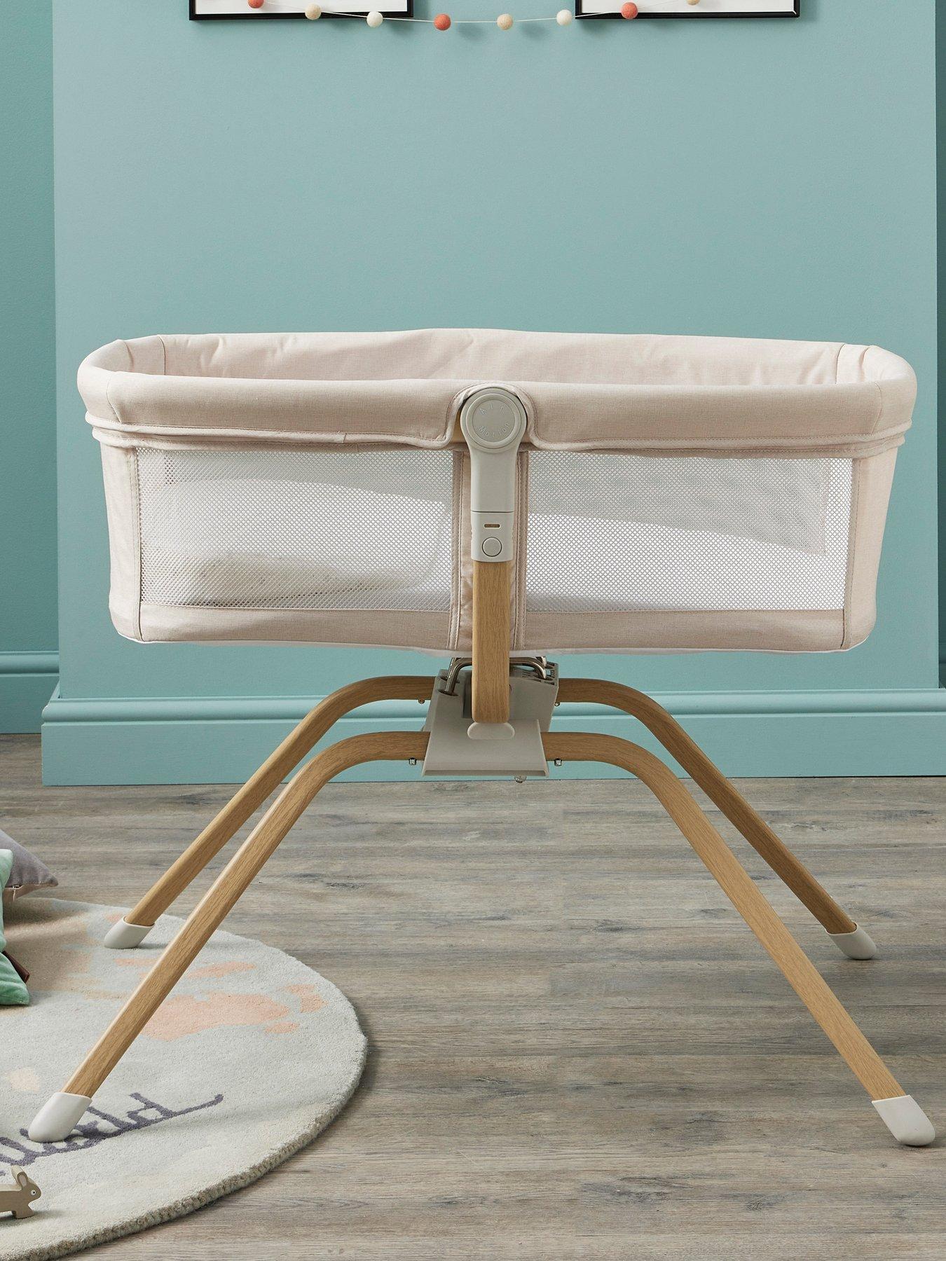 undefined Air Motion Gliding Crib - Cream