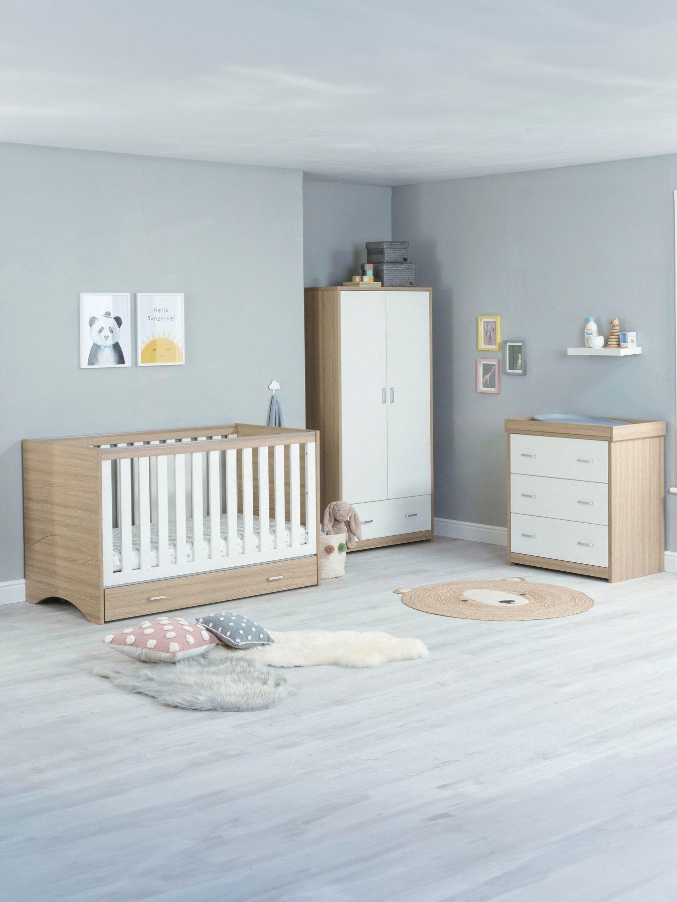 babymore-veni-3-piece-room-sets-with-drawer-oak-white