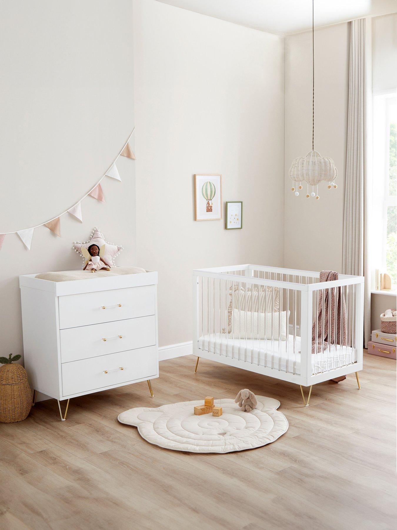 Babymore Kimi Acrylic 2-Piece Nursery Room Set