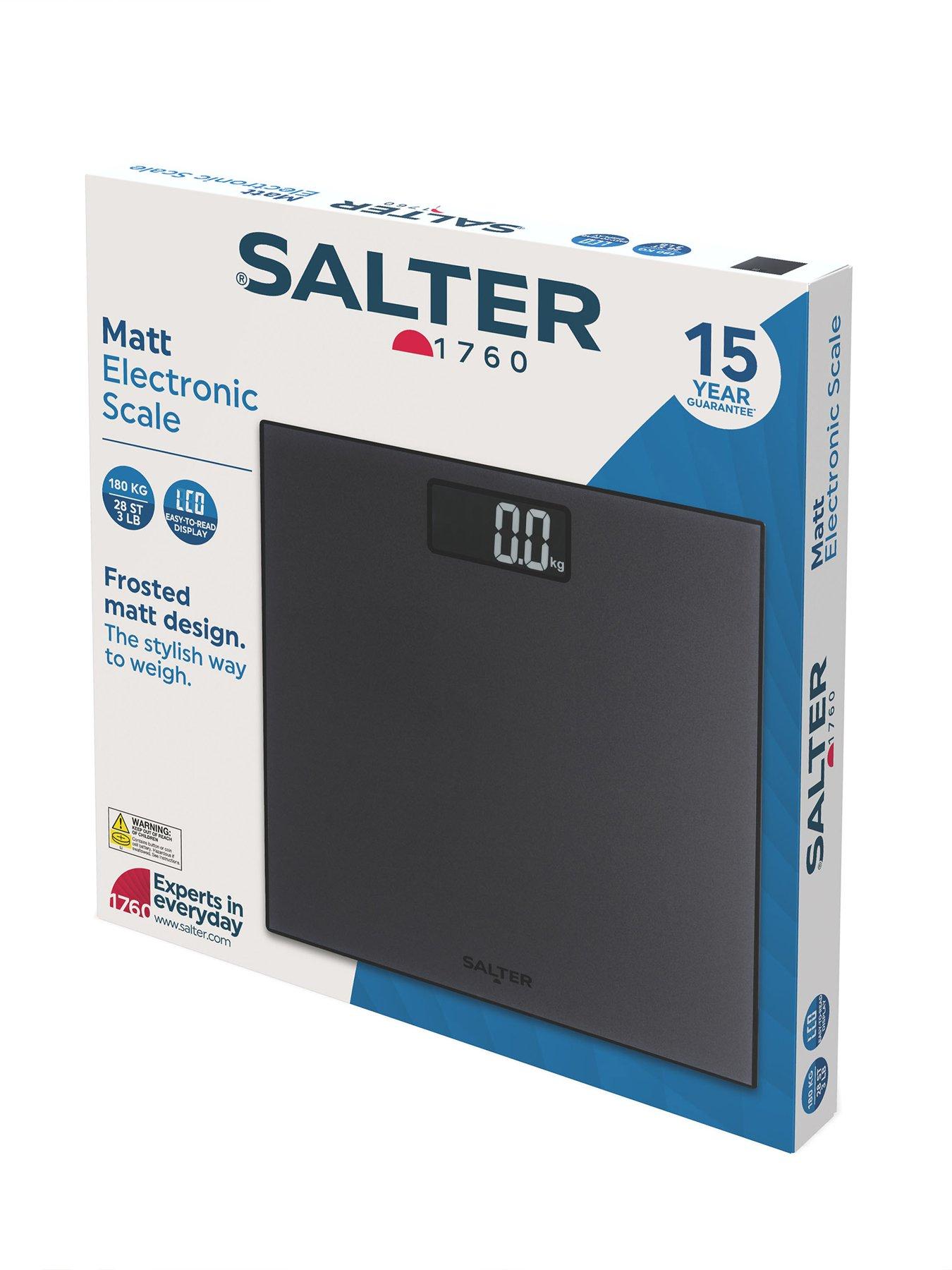  image of salter-matte-black-electronic-scale