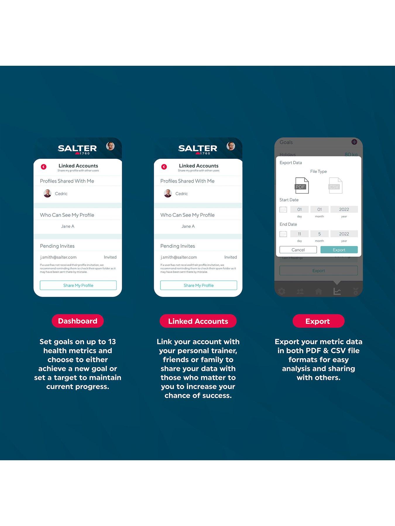  image of salter-bluetooth-smart-scale