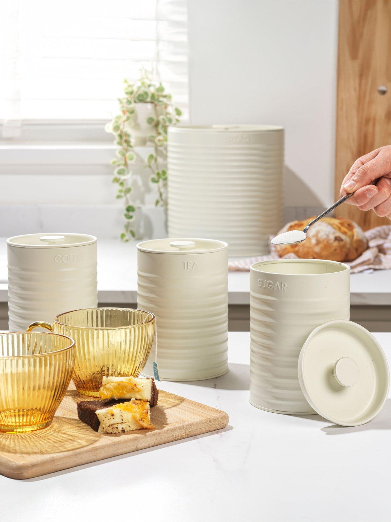 undefined Ribbed 4 Piece Countertop Set