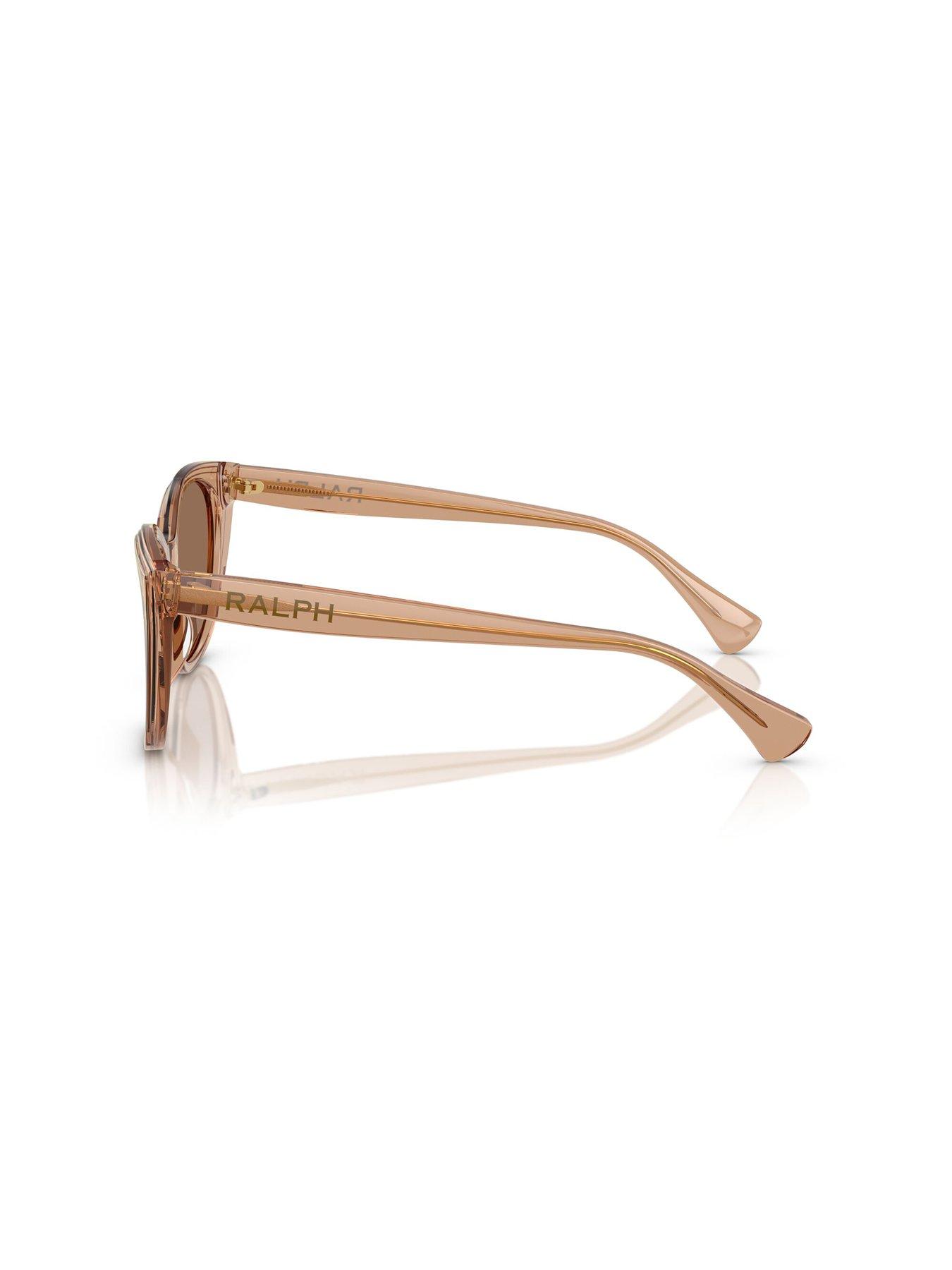  image of ralph-square-sunglasses-brown