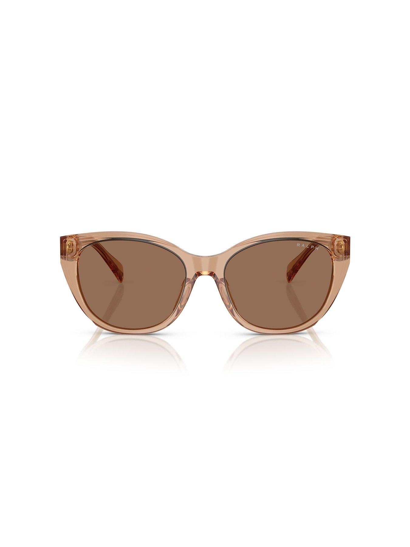  image of ralph-square-sunglasses-brown