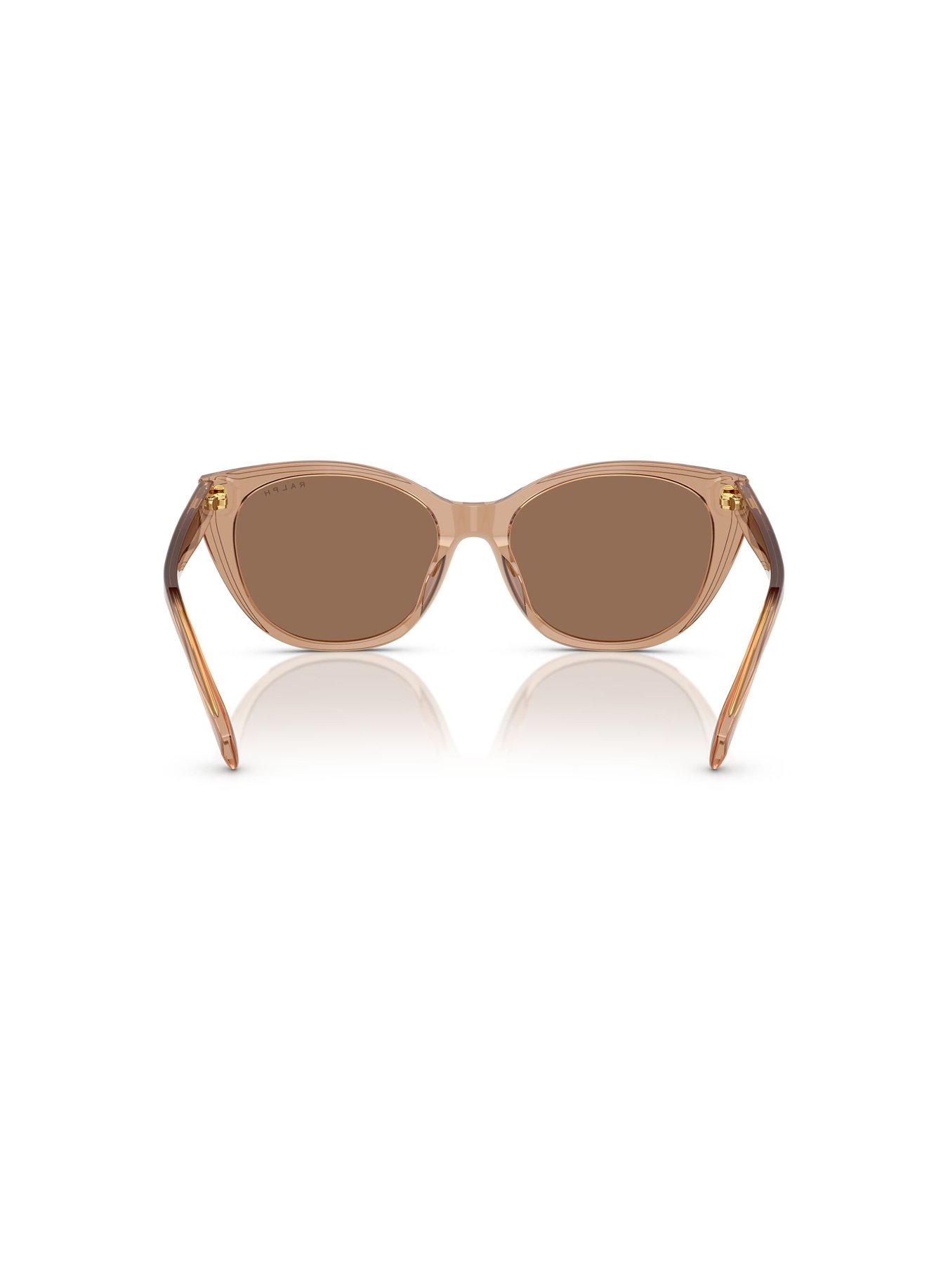  image of ralph-square-sunglasses-brown