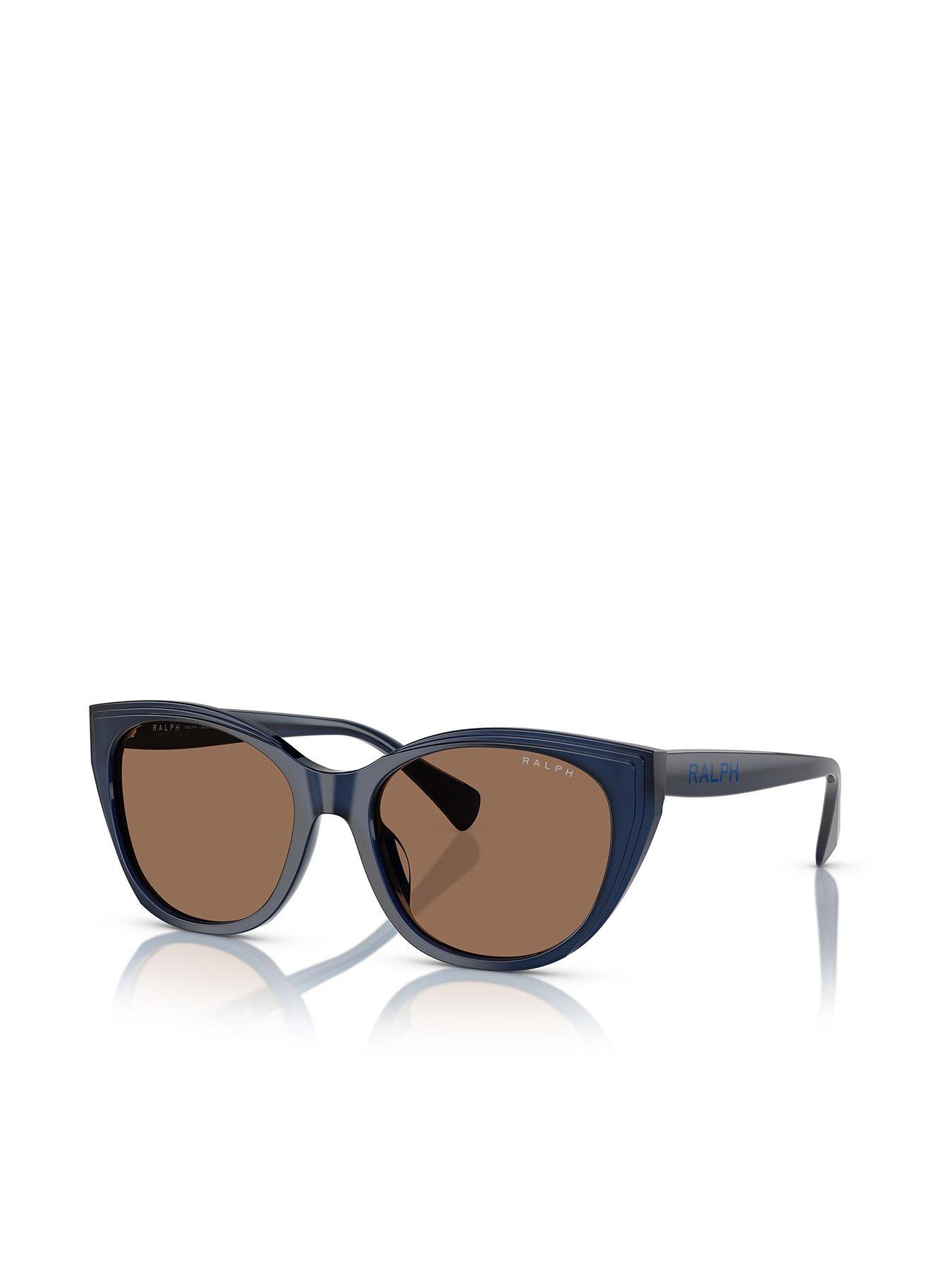 Image 1 of 4 of Ralph Square Sunglasses - Black