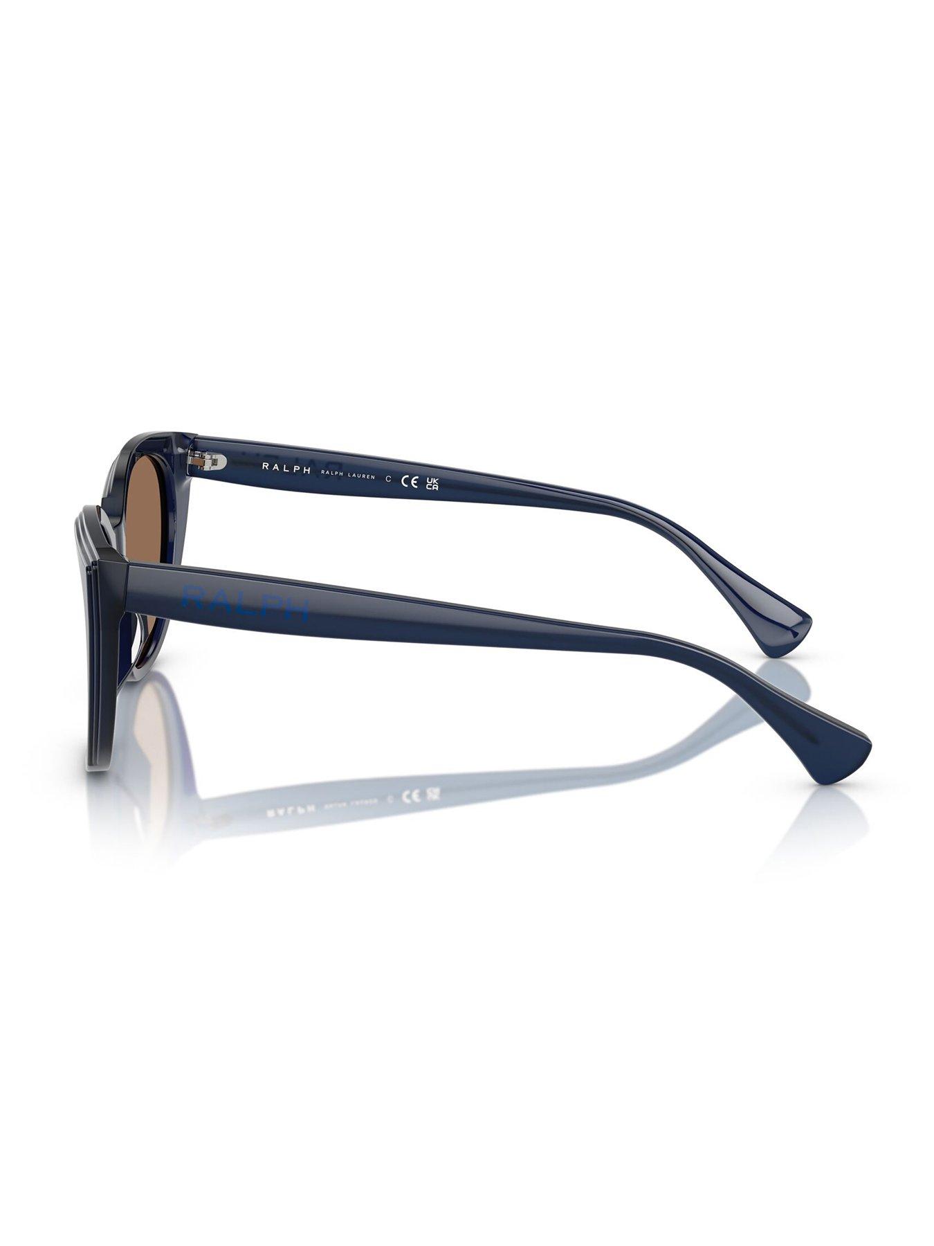 Image 3 of 4 of Ralph Square Sunglasses - Black