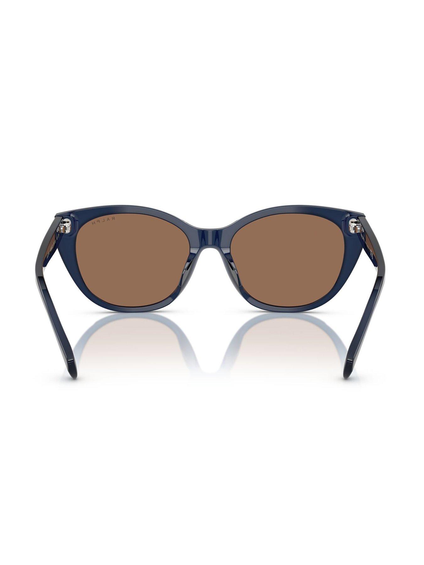Image 4 of 4 of Ralph Square Sunglasses - Black