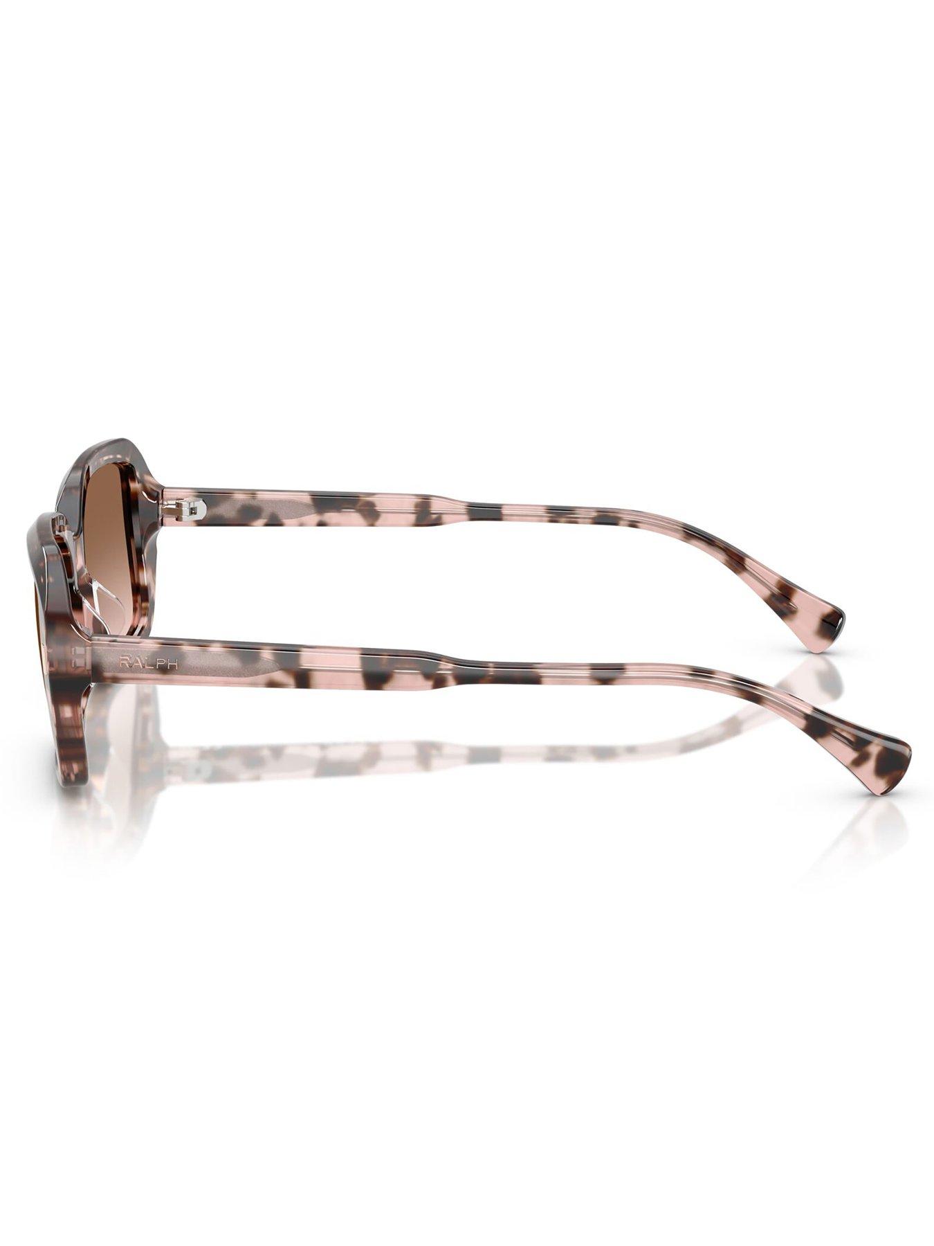 Image 2 of 4 of Ralph Rectangle Sunglasses - Brown
