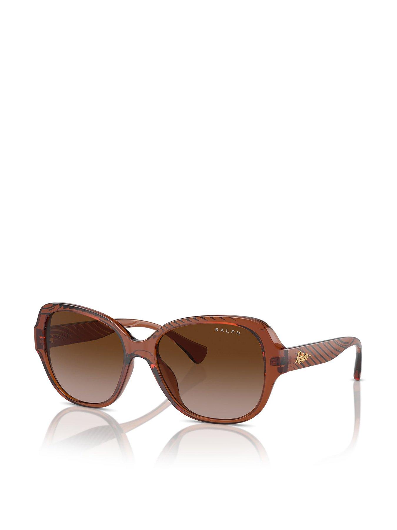 undefined 0Ra5316U Round Sunglasses - Brown