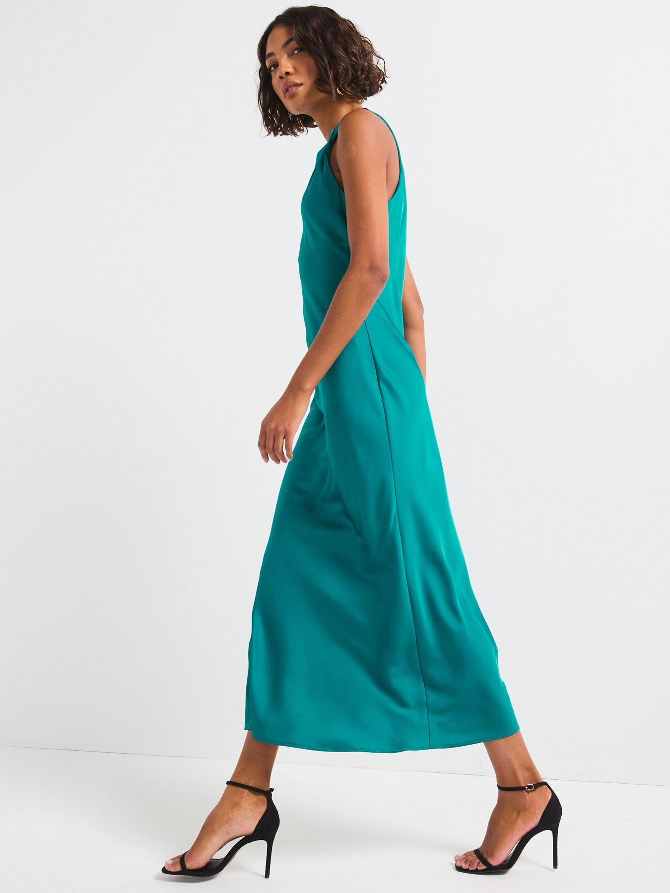 Image 5 of 5 of Rouge Midi Dress - Green