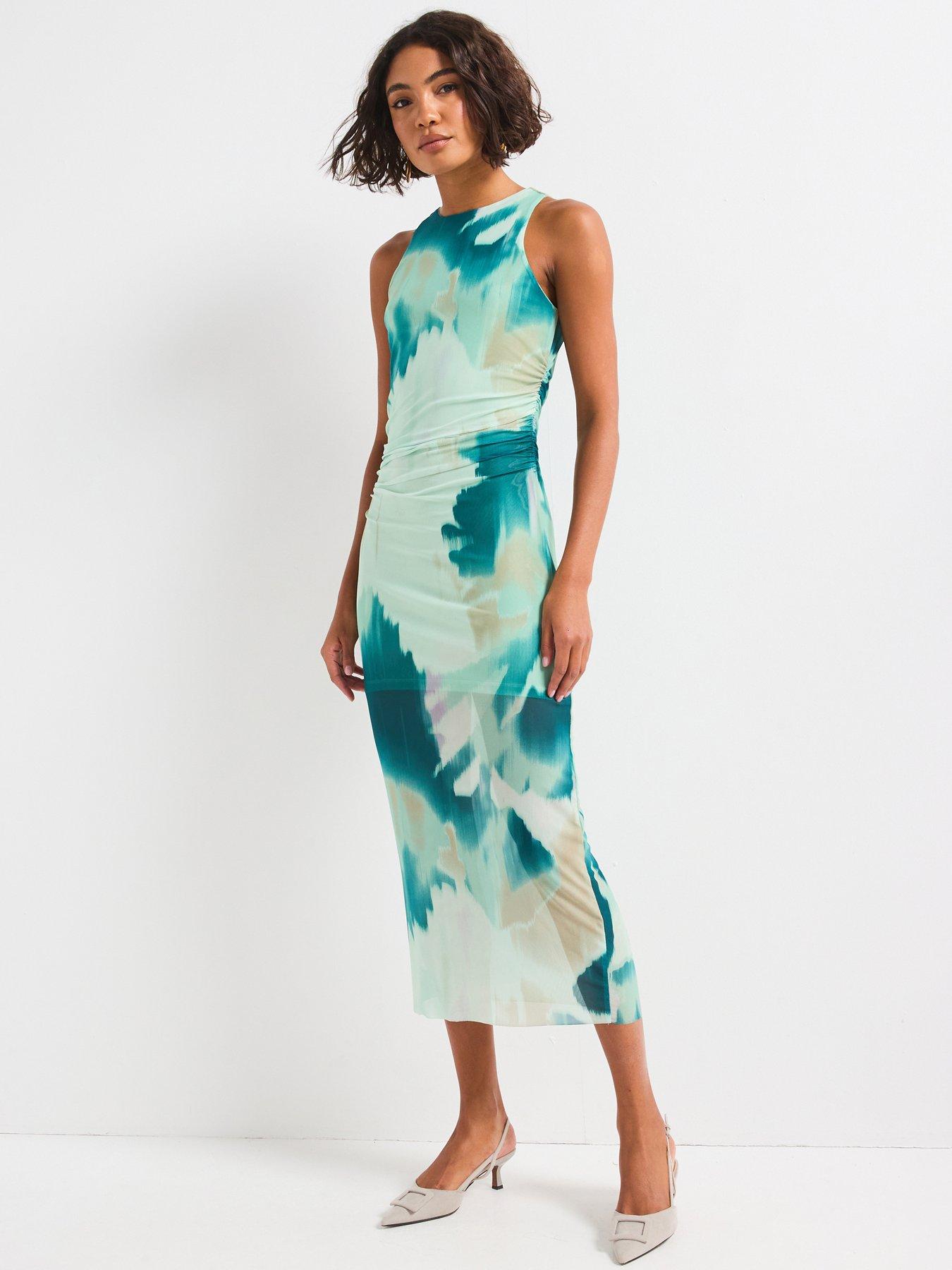 rouge-round-neck-midi-dress-multi