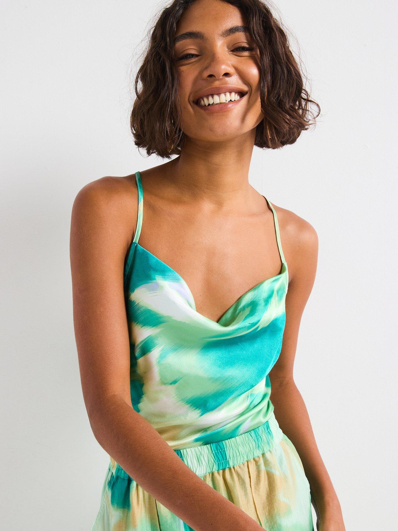 rouge-draped-neck-top-multi