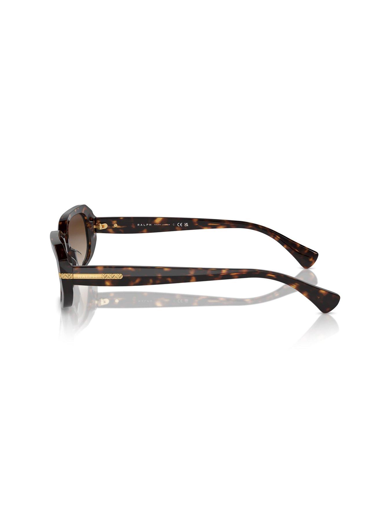 Image 2 of 4 of Ralph Oval Sunglasses - Brown