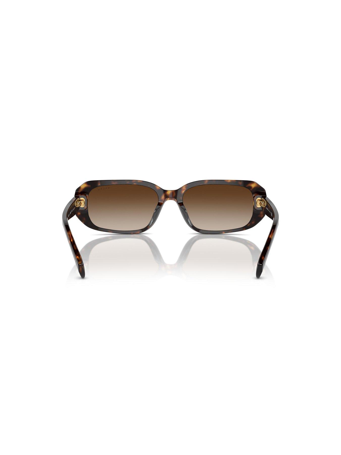 Image 4 of 4 of Ralph Oval Sunglasses - Brown