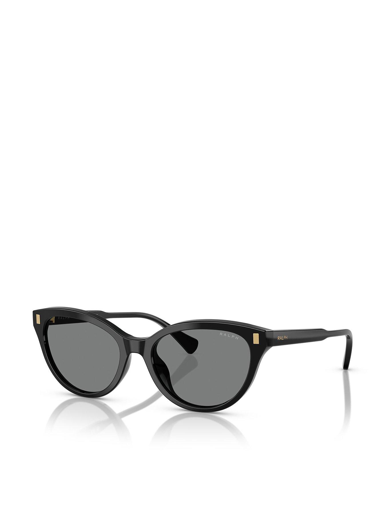 Image 1 of 4 of Ralph 0Ra5326U Cat Eye Sunglasses - Black