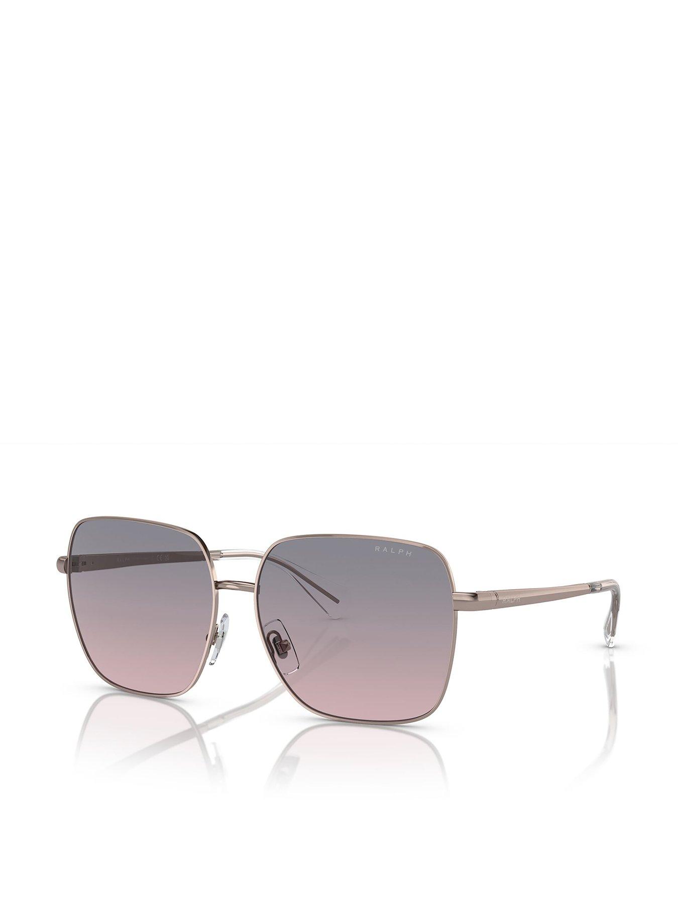 Image 1 of 4 of Ralph 0Ra4142 Square Sunglasses - Silver