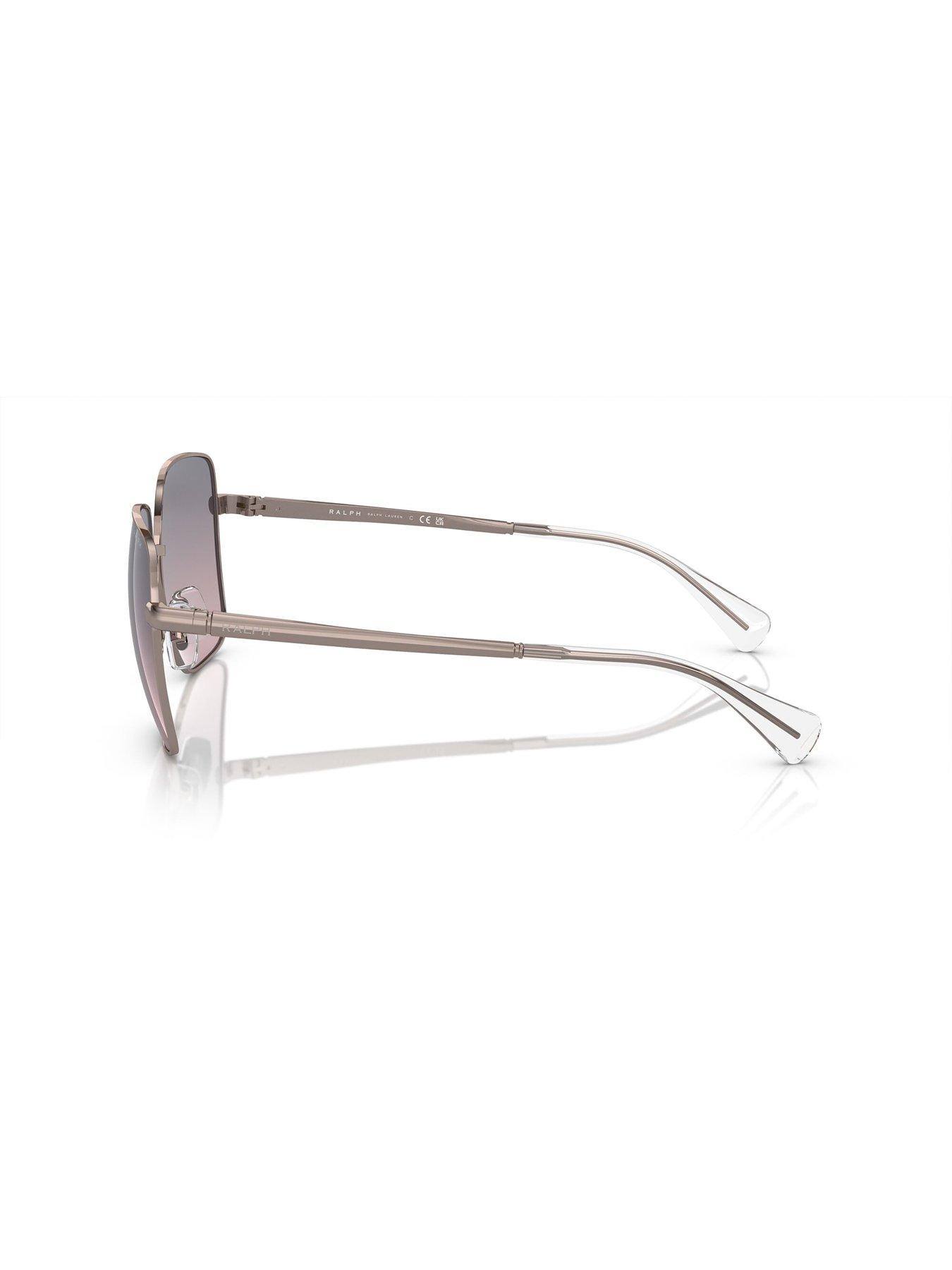 Image 2 of 4 of Ralph 0Ra4142 Square Sunglasses - Silver